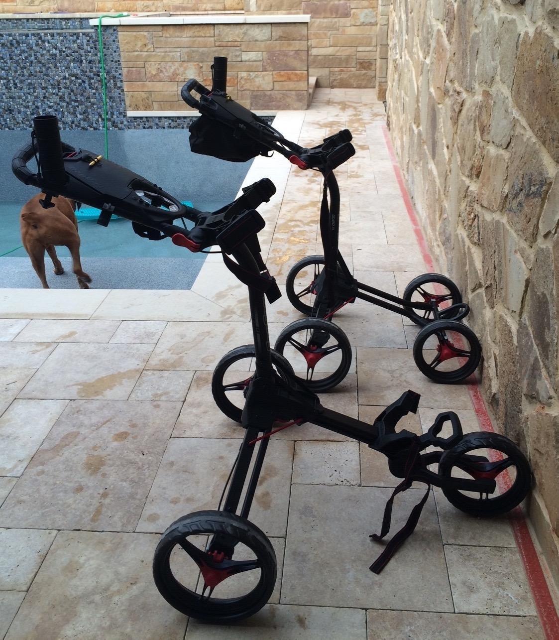 Bag Boy Compact 3 Golf Push Cart customer photo 1