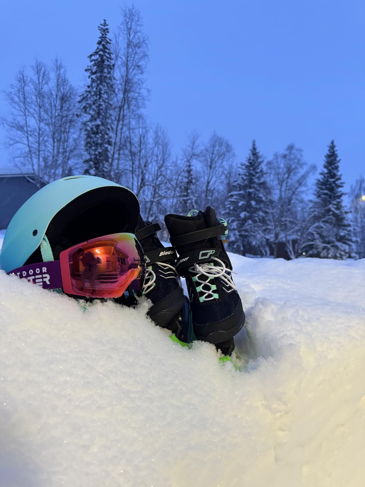 OutdoorMaster Kelvin Ski Helmet - Snowboard Helmet for Men, Women & Youth | Adjustable Dial Fit Snow Helmet with ASTM Certified, 14 Vents for Comfortable Skiing, Removable Ear Pads Inner customer photo 2