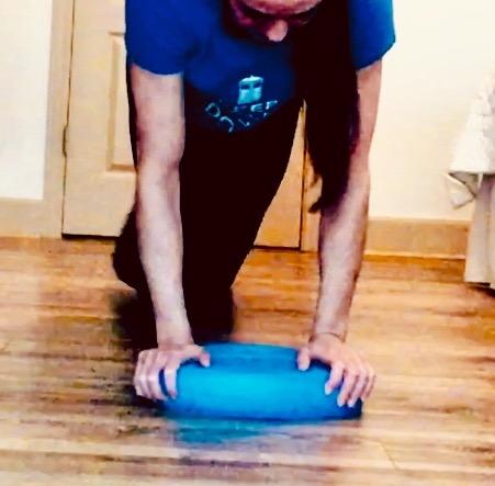 5BILLION Foam Balance Pad Stability Pad for Physical Therapy, Non-Slip Exercise Balance Pad for Balance Workouts, Yoga Knee Pad for Gym Fitness Stretching Pilates customer photo 2