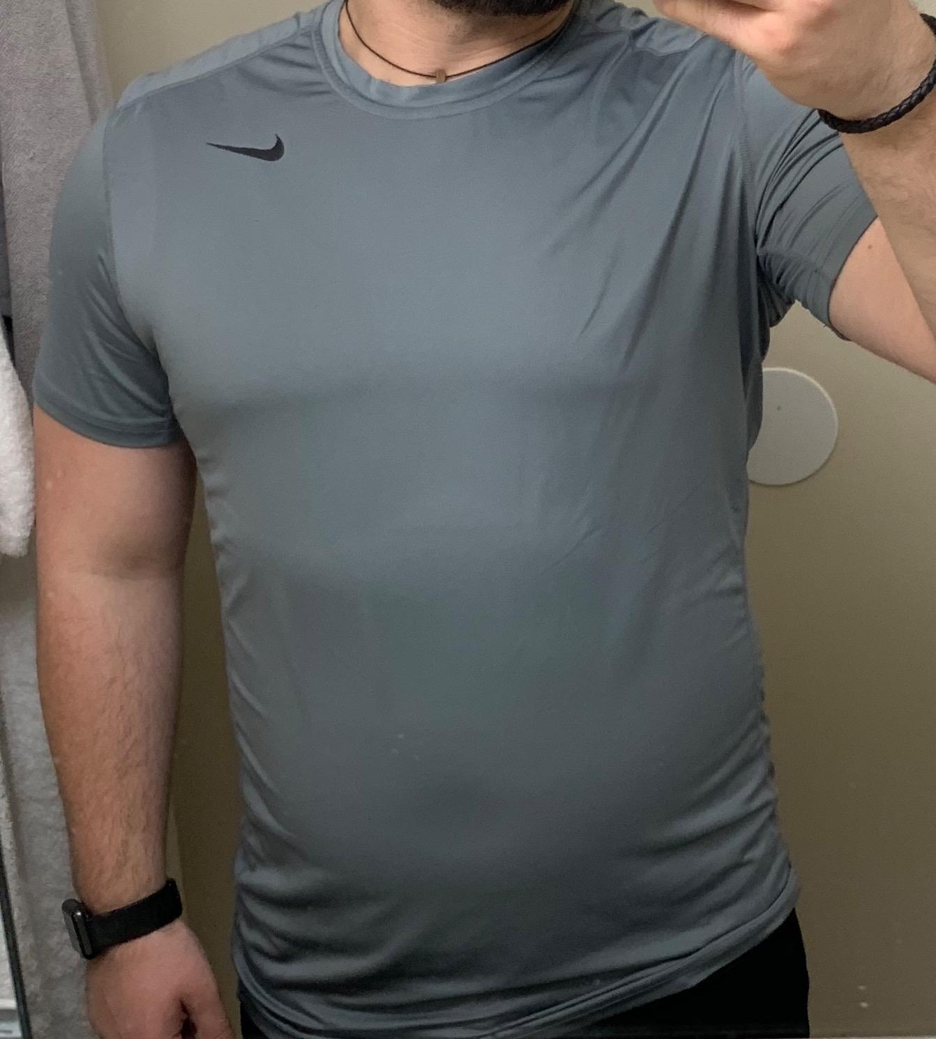 Esteem Apparel Original Men's Chest Compression Shirt to Hide Gynecomastia Moobs Shapewear customer photo 1
