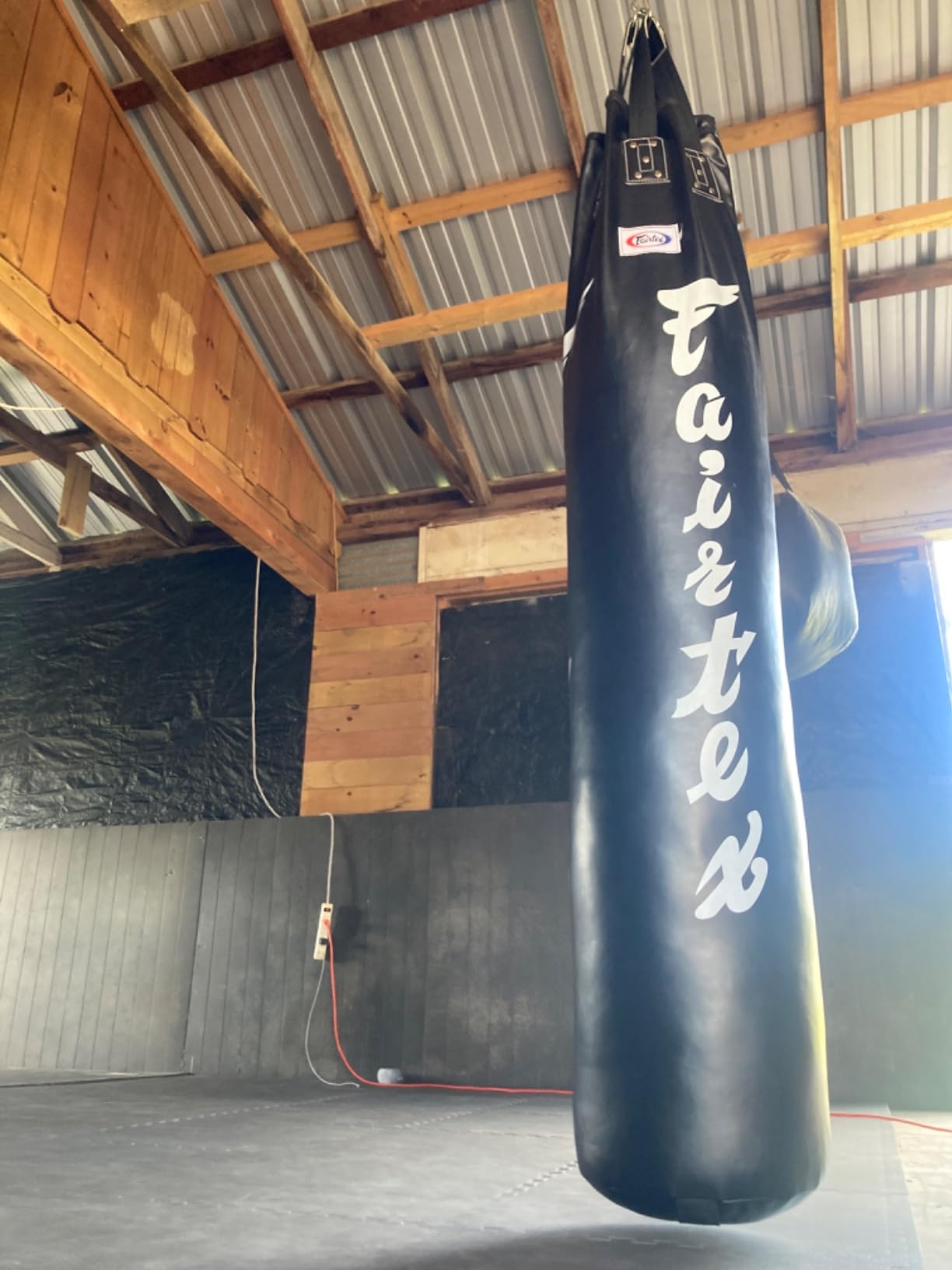 Fairtex HB6 Banana Heavy Bag, Muay Thai MMA Kickboxing Boxing Punching Bag customer photo 1