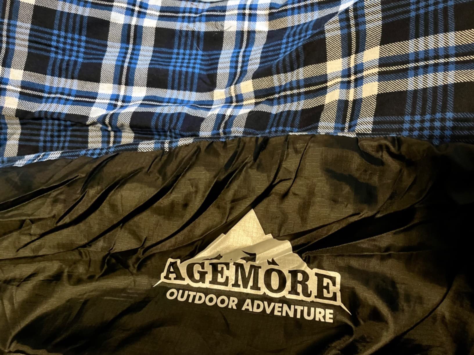 Cotton Flannel Double Sleeping Bag, 2 Person Camping Sleeping Bag customer photo 1