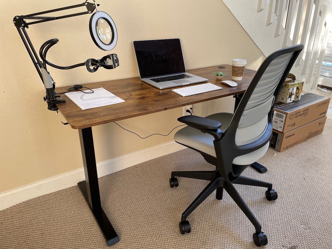 Steelcase Series 1 Office Chair - Ergonomic Work Chair with Wheels for Carpet - Helps Support Productivity - Weight-Activated Controls, Back & Arm Support - Easy Assembly - Malt customer photo 1
