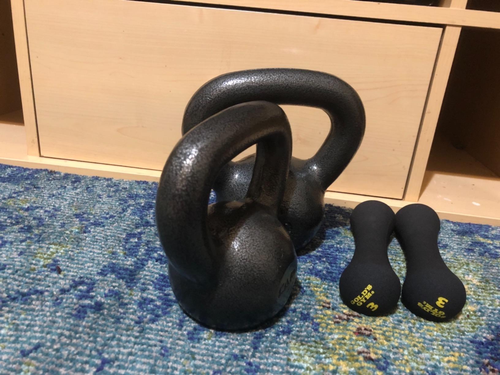 CAP Barbell Cast Iron Kettlebell - Singles and Sets, Multiple Weight Choices customer photo 2