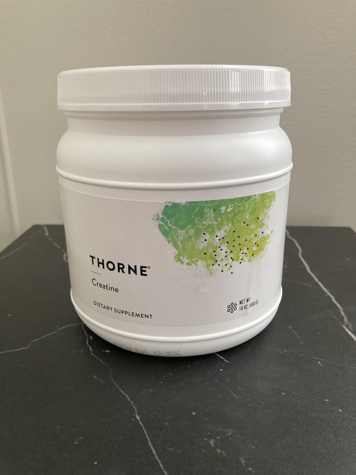 Thorne Creatine, Micronized Creatine Monohydrate Powder, 90 Servings | Supports Lean Muscle Mass, Endurance & Cognitive Function, Unflavored, 5 g per Serving, NSF Certified for Sport customer photo 2
