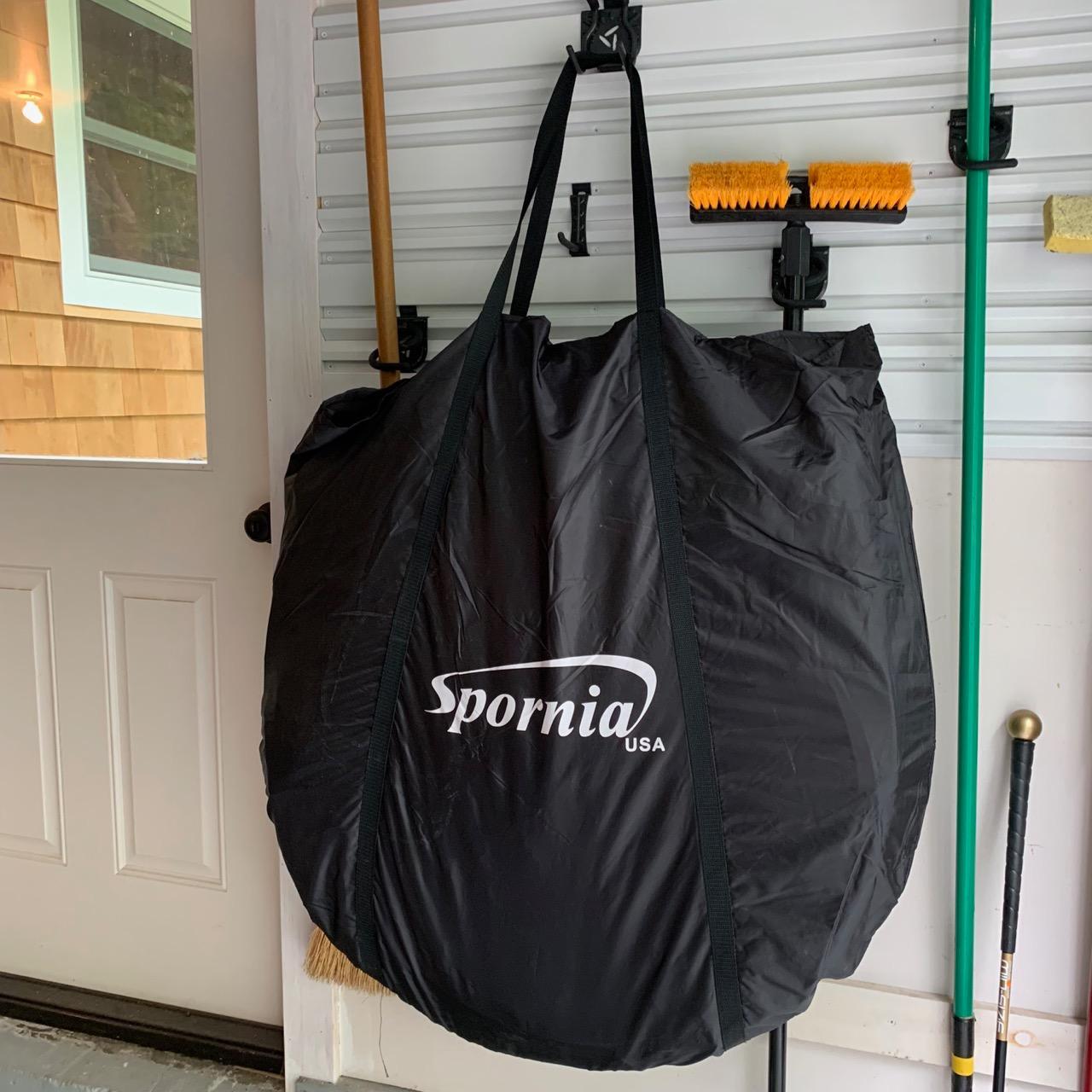 Spornia Spg-7 Golf Practice Net - Automatic Ball Return System w/Target Sheet, Two Side Barrier customer photo 1