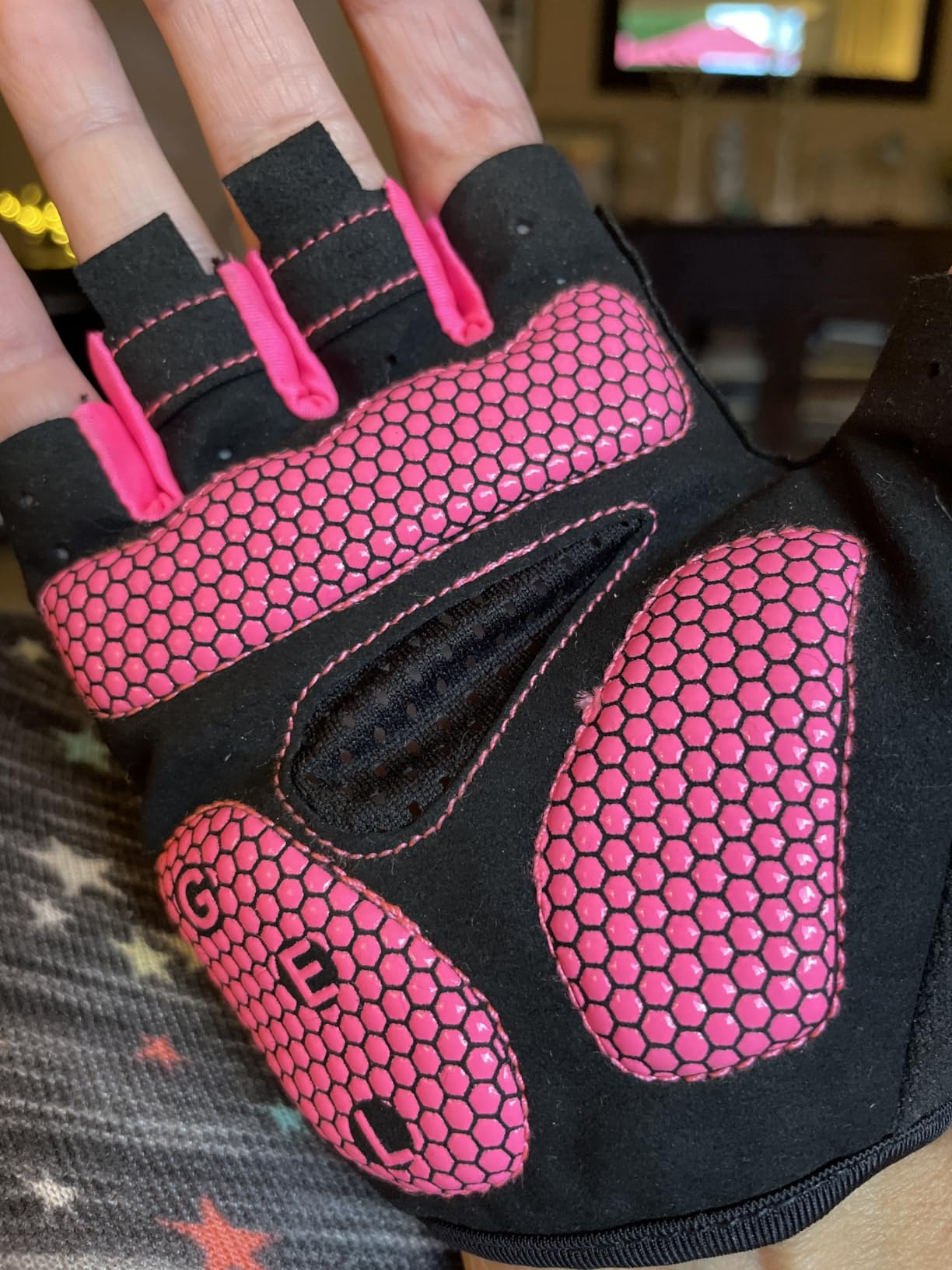 MOREOK Cycling Gloves Bike Bicycle Gloves, Half Finger 5MM Gel Anti-Slip customer photo 1