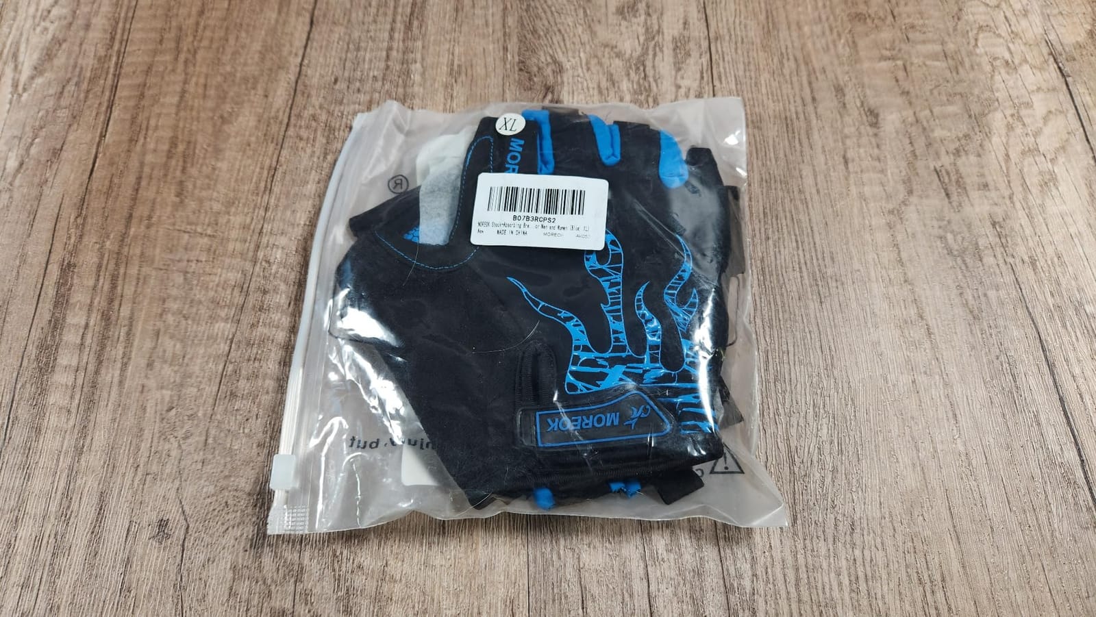 MOREOK Cycling Gloves Bike Bicycle Gloves, Half Finger 5MM Gel Anti-Slip customer photo 2