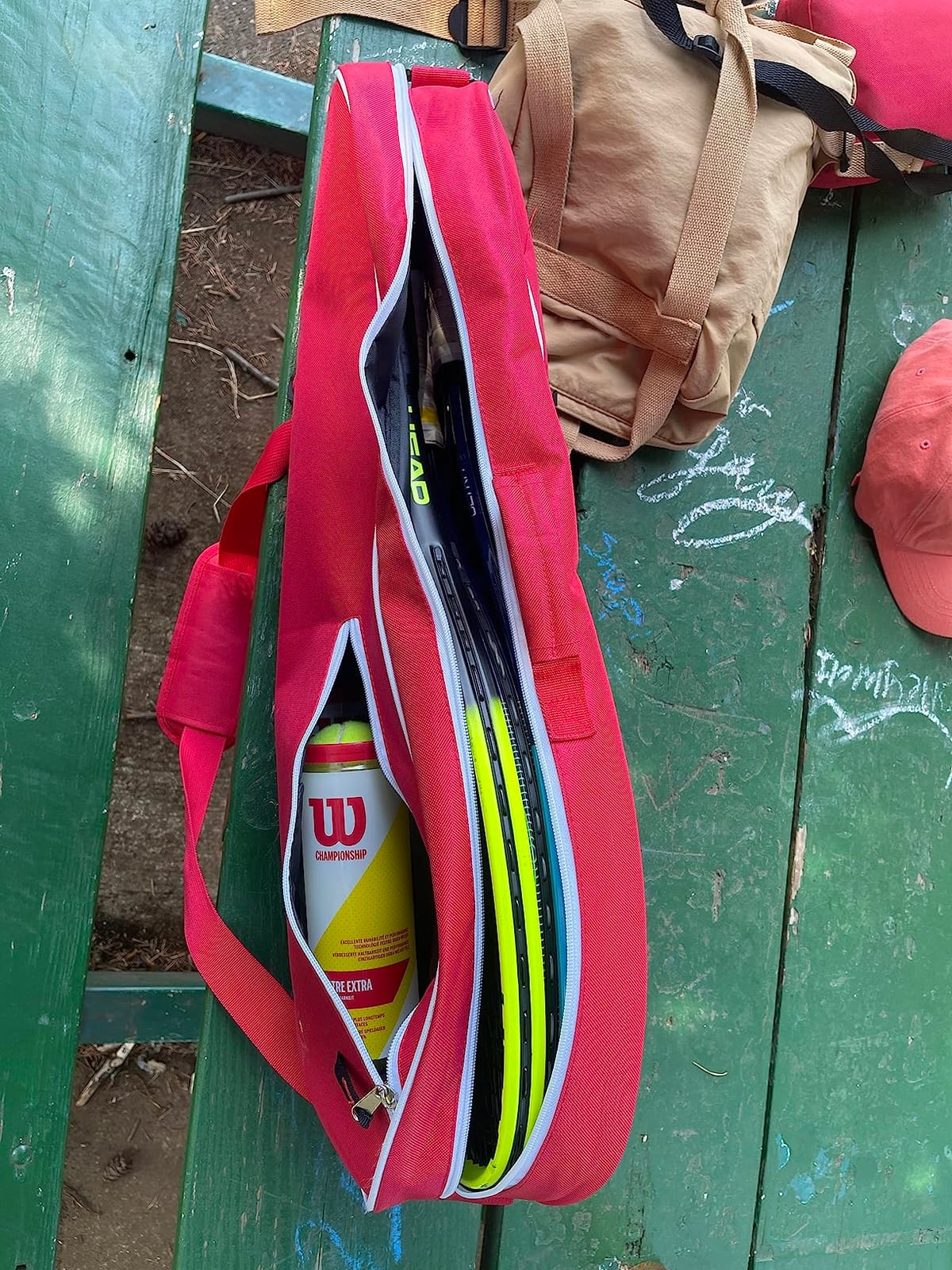 Athletico Tennis Bag and Racketball Bag - Tennis Bags for Women and Men to Hold Tennis Racket, Racquetball Racket, Pickleball Paddles and Other Equipment or Gear customer photo 2