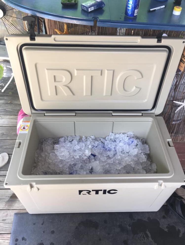 RTIC 110 QT Ultra-Tough Hard Cooler | Portable Hard Ice Chest Box for Beach, Drinks, Camping, Picnic, Fishing, Boat and Barbecue customer photo 1