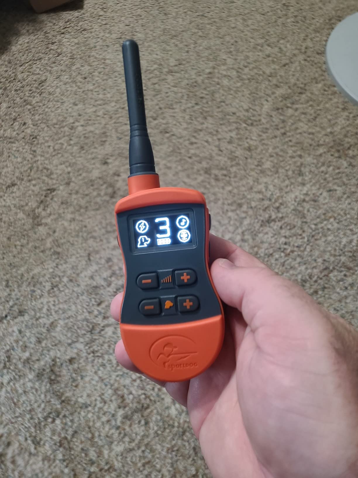 SportDOG SportTrainer 575 Remote Dog Trainer, Orange, 500-Yard Range | Built for Field Training & Hunting With Close Working Dogs, 10 Levels Static, Tone, Vibration, OLED Screen, DryTek Waterproof customer photo 1
