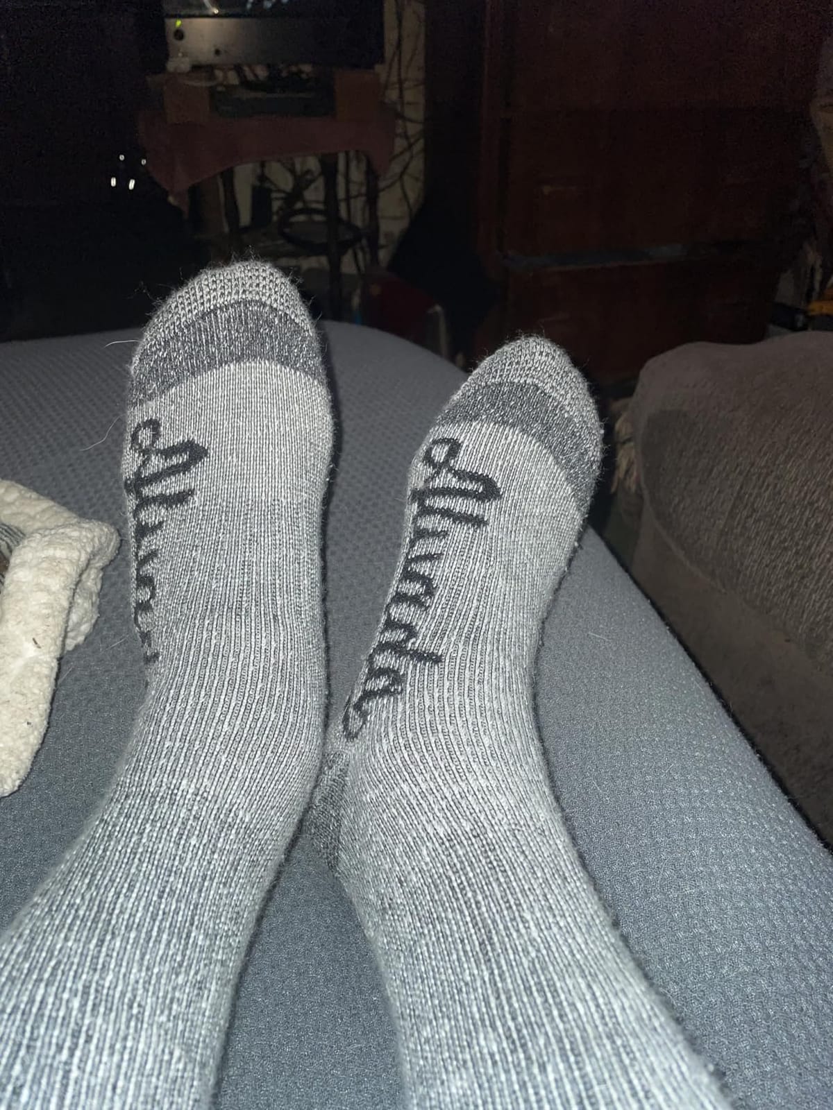 Mens Merino Wool Crew Socks Thermal and Warm Socks for Winter Work Hiking Running 3 Pairs customer photo 2