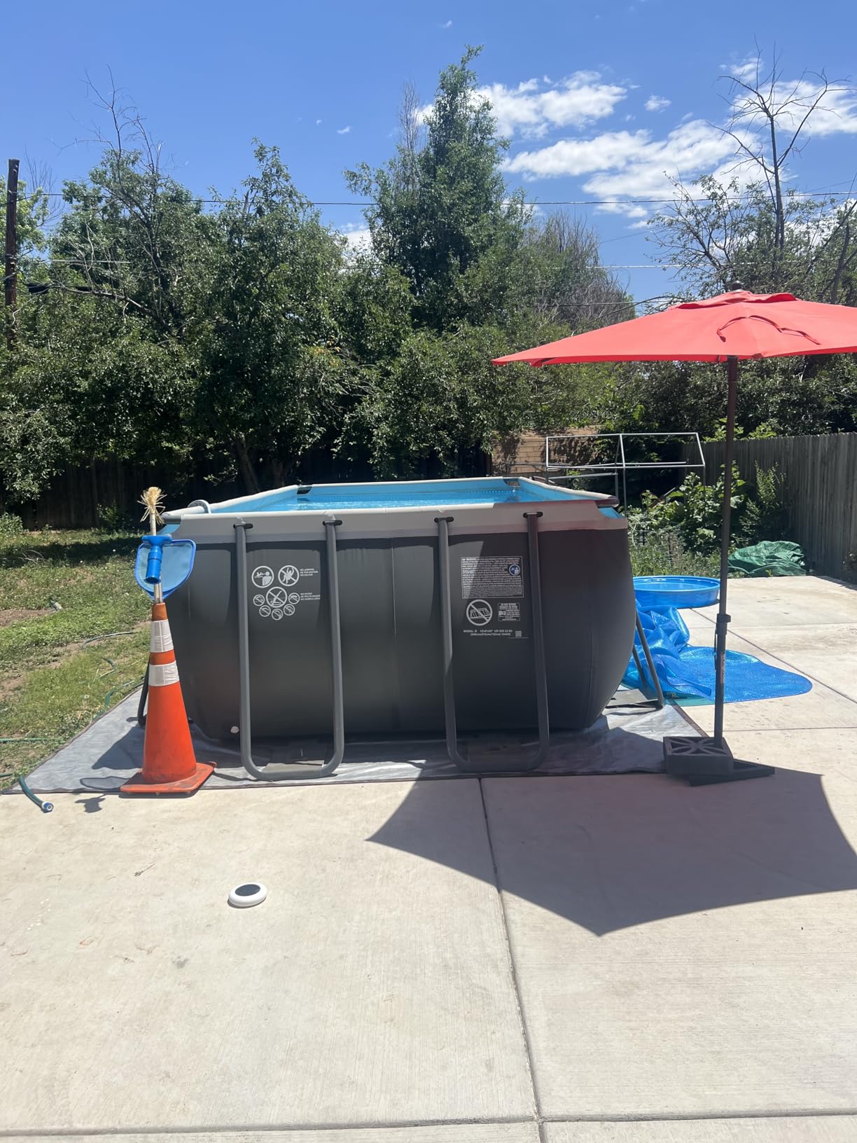Intex Ultra XTR 24ft x 12ft x 52in Rectangular Above Ground Swimming Pool Set with 2100 GPH Sand Filter Pump customer photo 1