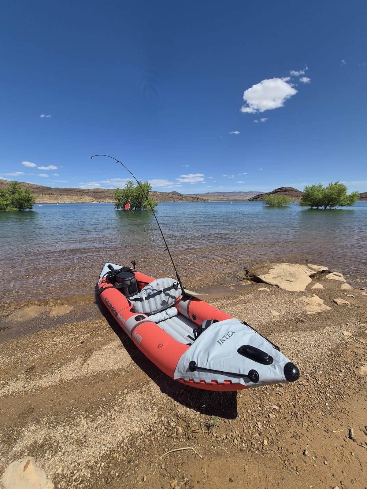 INTEX Excursion Pro K2 Inflatable Kayak 2-Person Set with Paddles & Pump customer photo 2