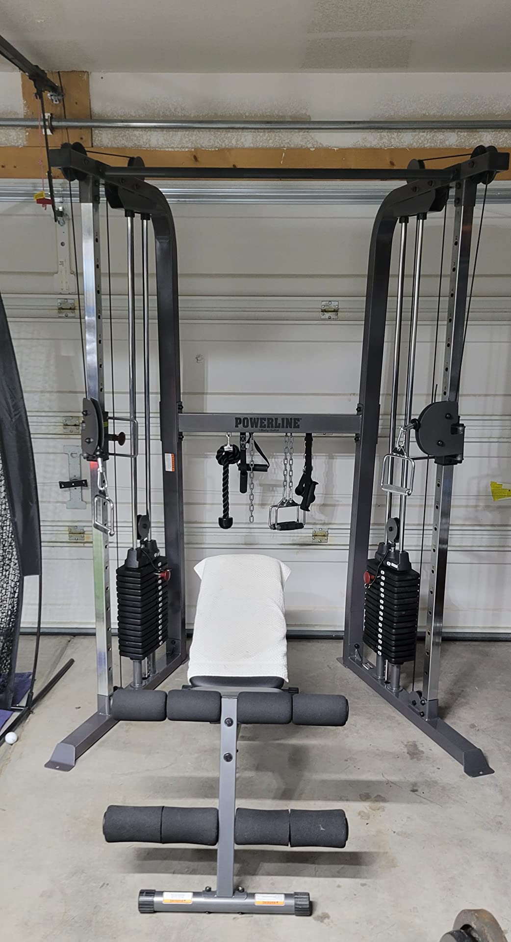 Body-Solid Powerline Cable Crossover Exercise Machine for Home & Commercial Gym, Functional Training Center with Dual Weights Stack for Cable Workout customer photo 1