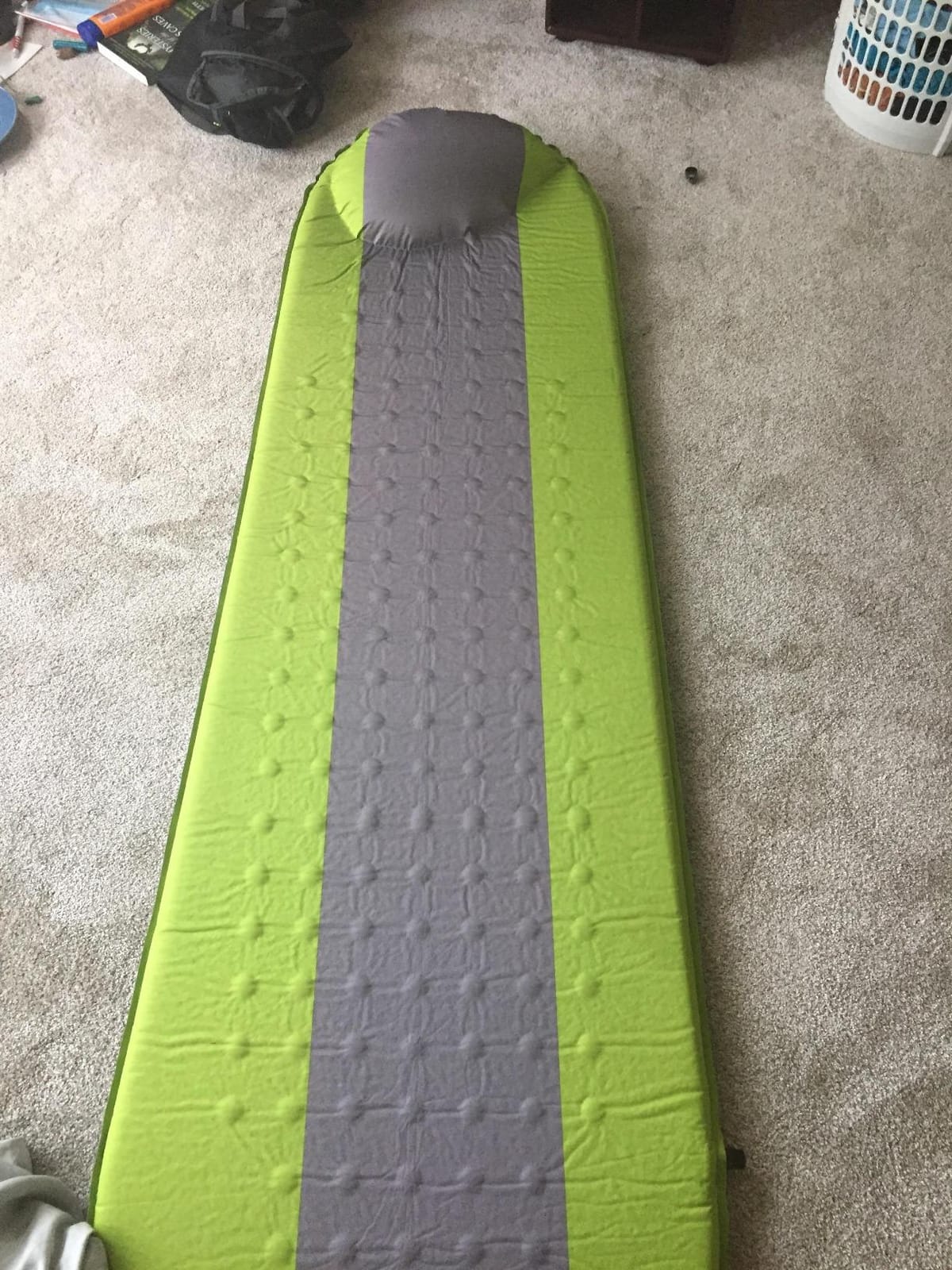 Gear Doctors® Oxylus 4.3 R-Value Insulated Foam Self Inflating Sleeping Pad Camping — Sleeping Pad Backpacking Air Mattress—Camping Mattress Self Inflating Camp Mat 4 Seasons Sleep Mat—Camp/Floor/Tent customer photo 2