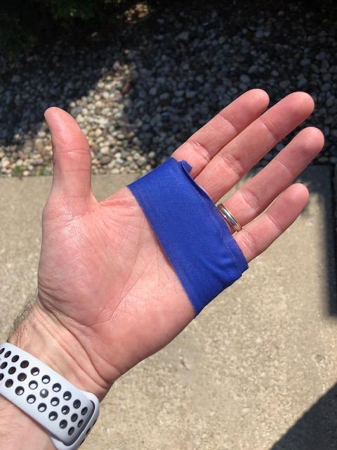 Eucatape Eucalyptus Infused Rowing Tape for Men & Women - Heals and Protects Hands from Blisters Cuts Dry Skin, for Strength & Grip Indoor Machine or Outdoor Sculling Crew customer photo 2