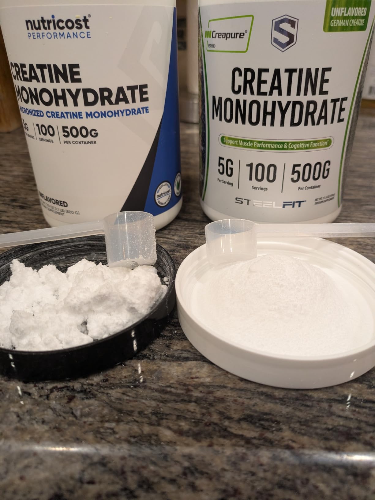 Creapure Creatine Monohydrate Powder, Unflavored, 100 Servings | German Creatine Powder for Men, Women - Gym Workout Nutritional Supplements for Muscle Gain, Brain Health & Strength Building customer photo 2