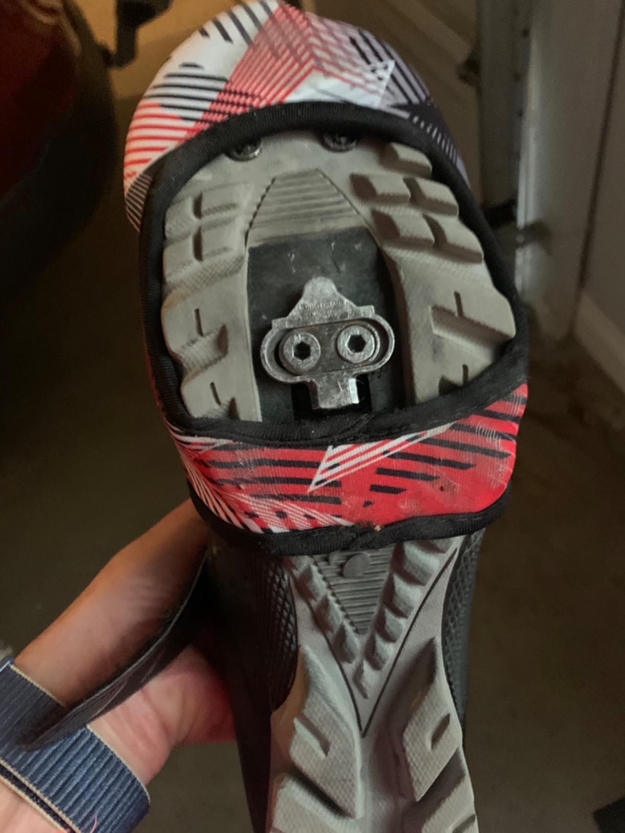 SLS3 Cycling Toe Covers - Neoprene Cycling Shoe Covers for Cold Weather, Windproof & Water Resistant Gear - Lightweight Road Bike Overshoes customer photo 2