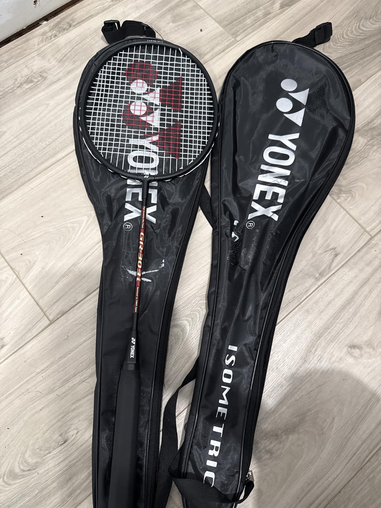 Yonex GR 303 Combo Badminton Racquet with Full Cover, Set of 2 customer photo 2