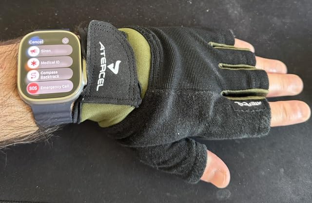 ATERCEL Workout Gloves for Men and Women, Exercise Gloves for Weight Lifting, Cycling, Gym, Training, Breathable and Snug fit customer photo 1