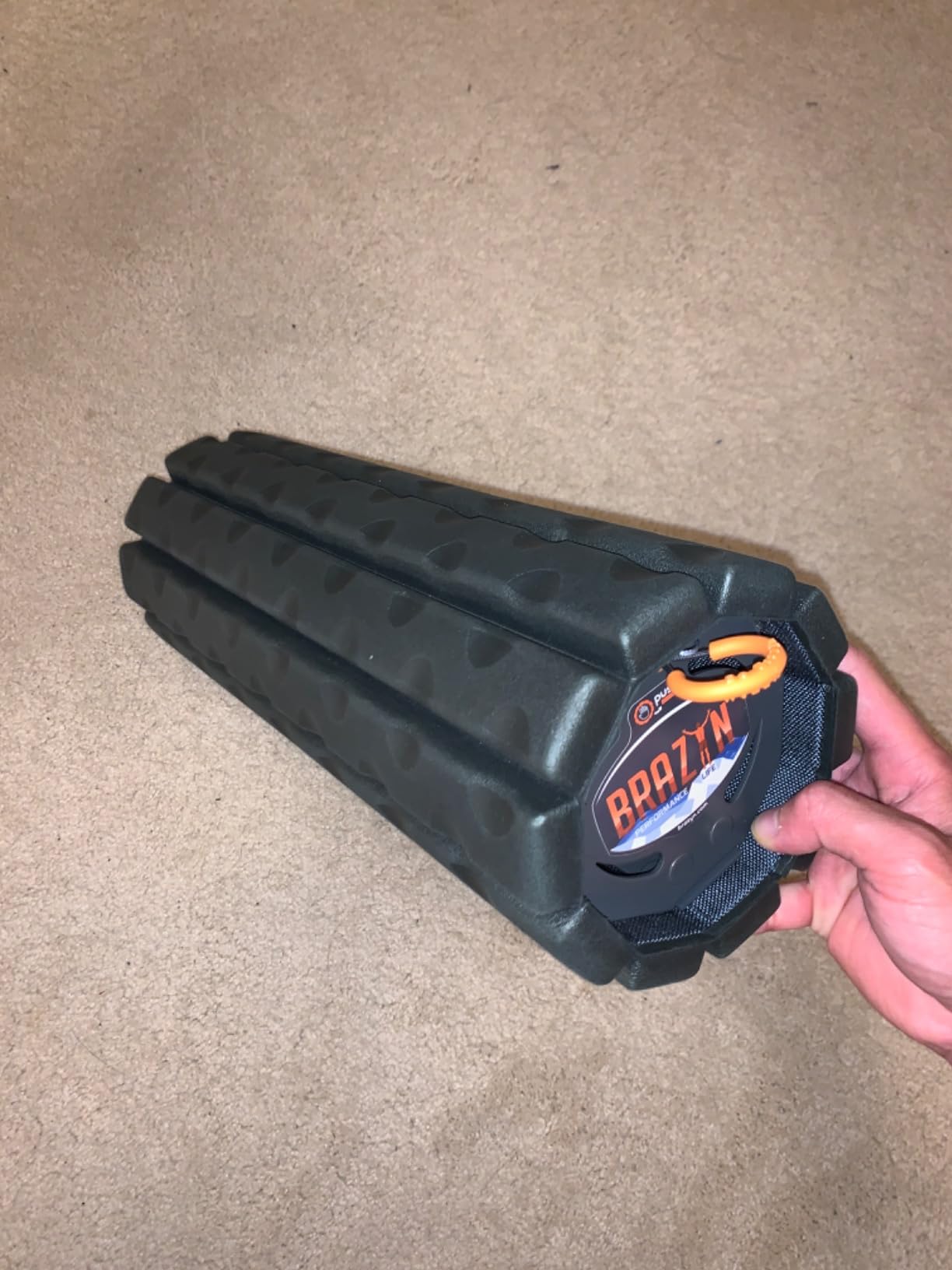 Brazyn Morph Foam Roller: Collapsible Travel Foam Roller for Back Pain Relief, Workout Muscle Recovery, Back Massager, Deep Tissue Leg Massage, Back Cracker (Sage, Traditional) customer photo 1