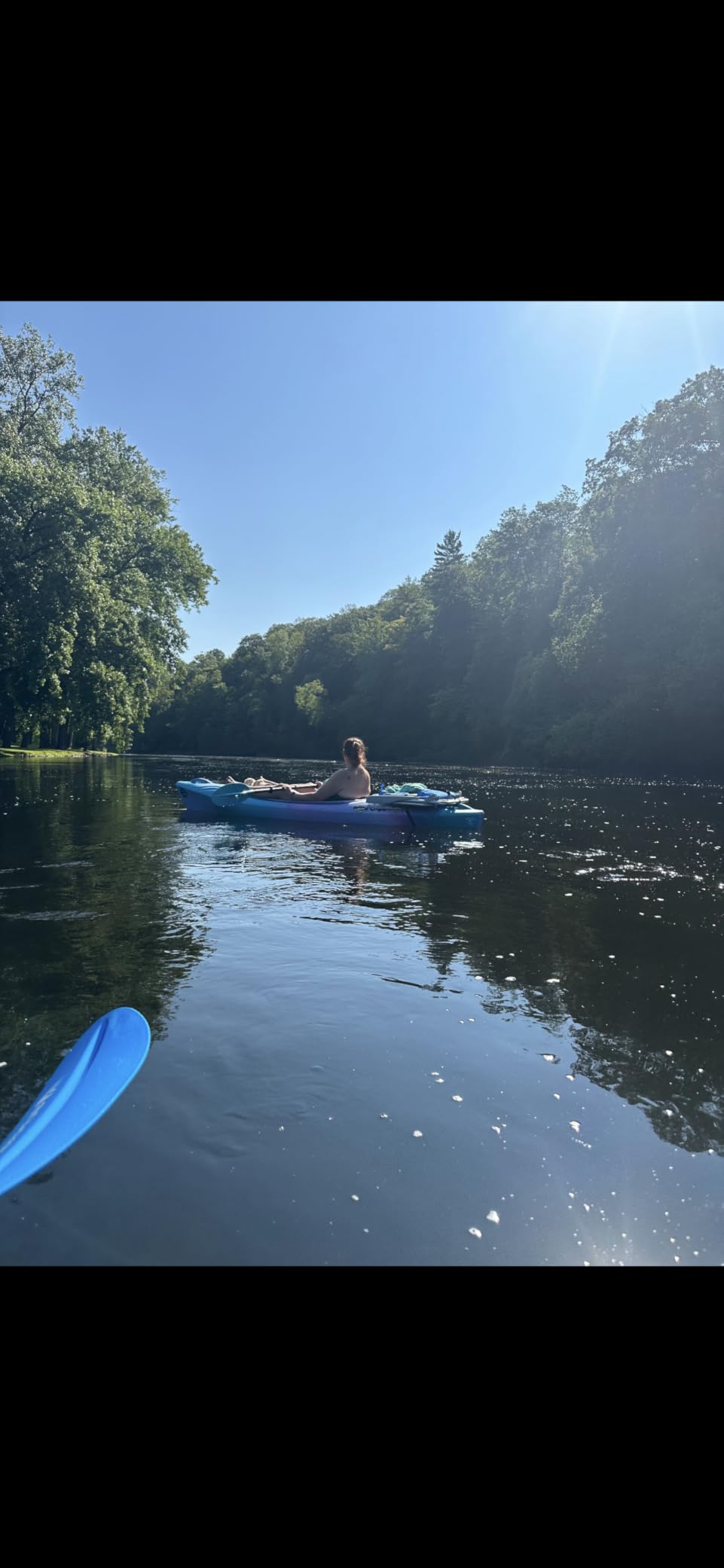 Perception Joyride - Sit Inside Kayak for Adults and Kids - Recreational and Multi-Water Kayak with Selfie Slot customer photo 1