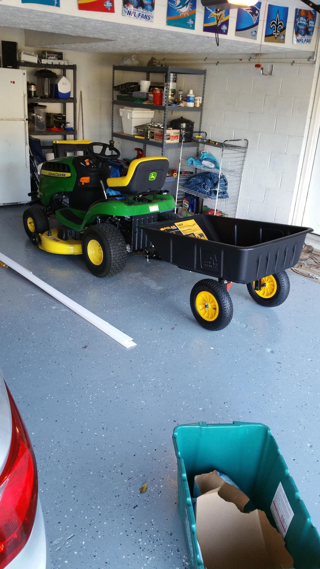 Polar LG7 Lawn & Garden Trailer 600 lb Capacity Model 9393 customer photo 1