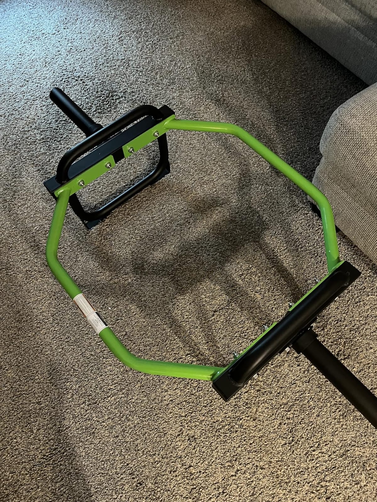 CAP Olympic Trap & Shrug Bar with Elevated Grip, 500-Lb Capacity customer photo 2