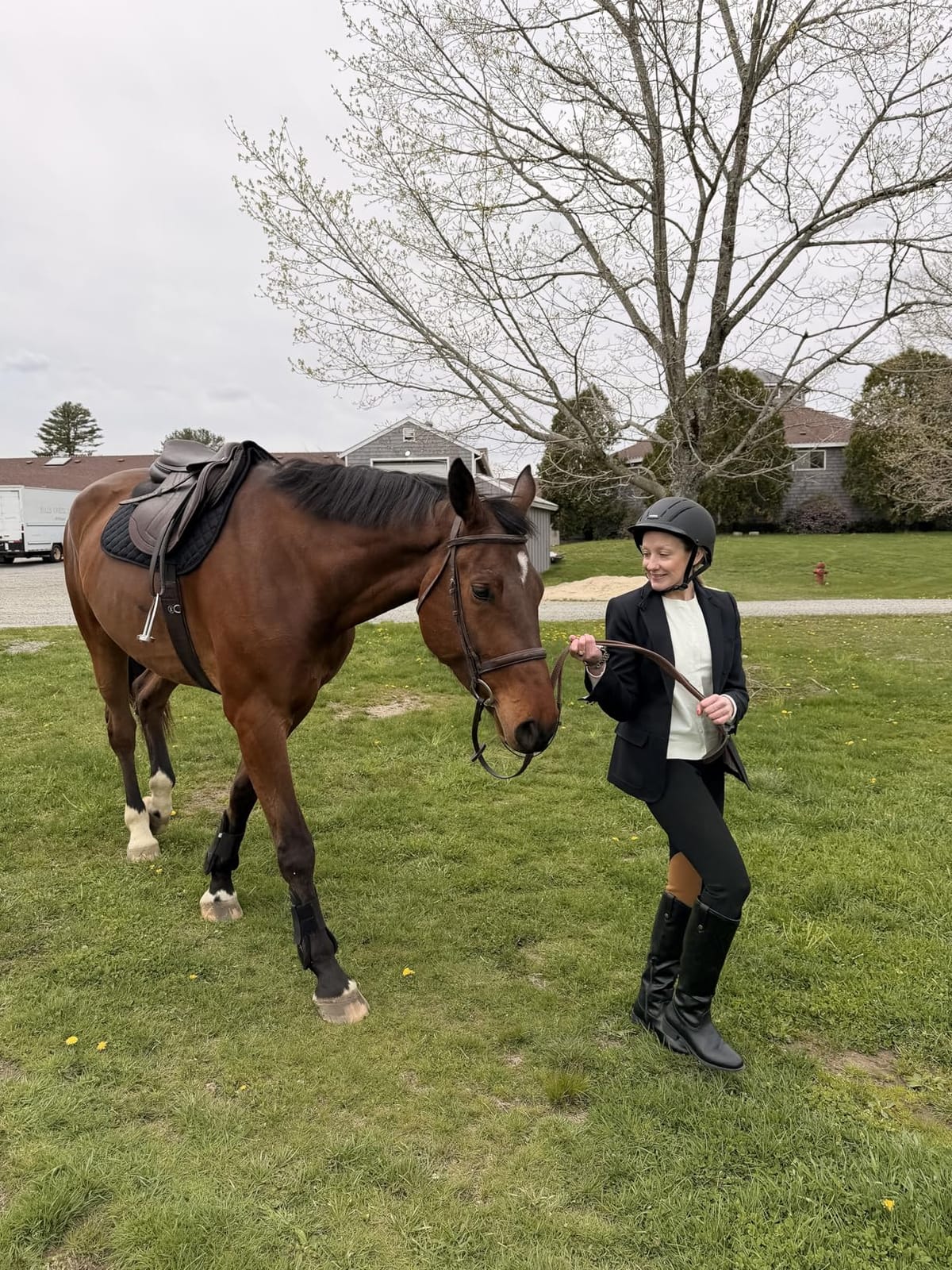 Troxel Spirit Duratec Full Coverage Horse Riding Helmet, Adjustable Fit | Cooling Vents Helps Stay Comfortable on Trails, Lessons & Arena Practice customer photo 1