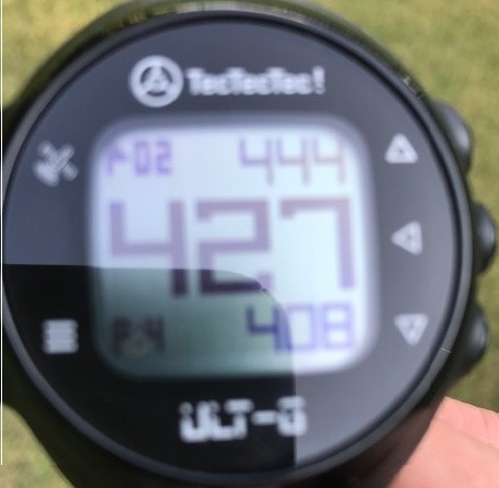 TecTecTec ULT-G Golf GPS Watch – Simple & Easy Distance Watch, No App Required on Course, Front/Back/Middle Distances, 38,000+ Courses Preloaded, Lightweight & Water-Resistant – Black customer photo 2