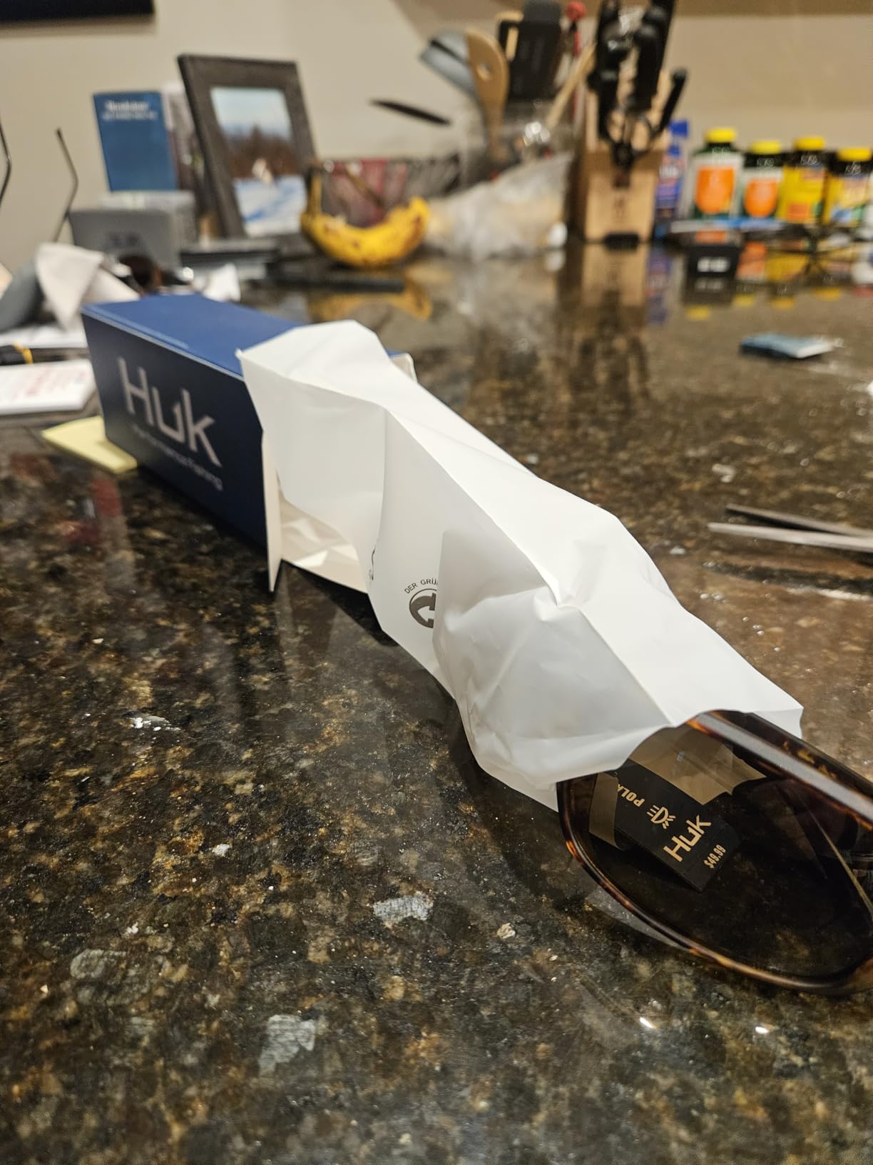 HUK Sunglasses, Polarized Lens Eyewear with Performance Frames, Fishing, Sports & Outdoors Sunglasses customer photo 2