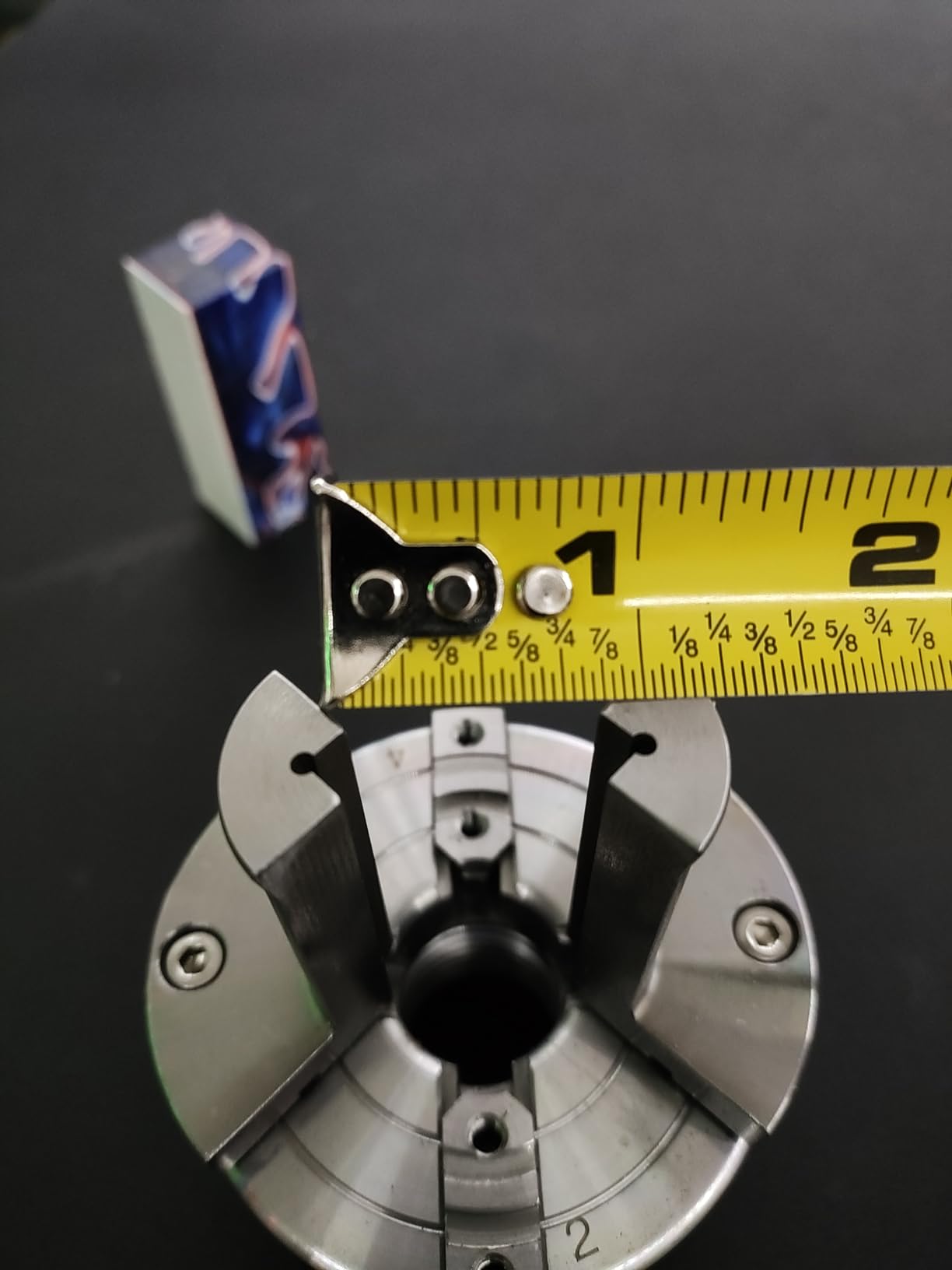 WEN LA4275 2.75-Inch 4-Jaw Self-Centering Keyed Lathe Chuck Set with 1-Inch x 8TPI Thread customer photo 2