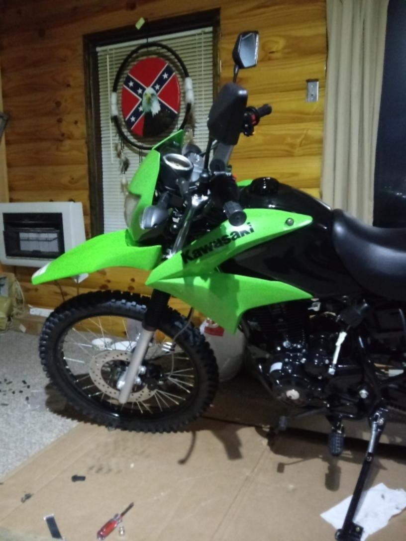 250cc Dirt Bike Hawk 250 Enduro Street Bike Motorcycle Bike (Red) customer photo 2