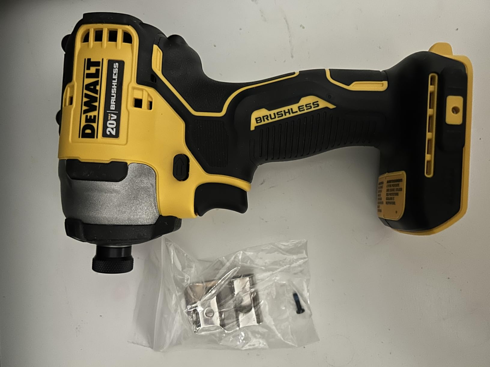 DEWALT ATOMIC 20V MAX* Impact Driver, Cordless, Compact, 1/4-Inch, Tool Only (DCF809B) customer photo 1