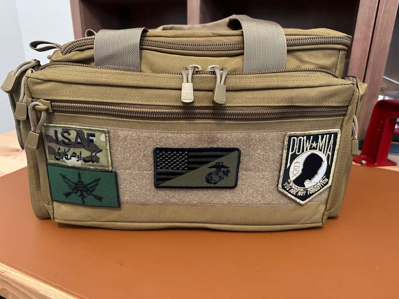 ProCase Tactical Gun Range Bag Pistol Shooting Duffle Bag, Deluxe Padded Shooting Range Bag Large Handguns Magazine Ammo Gear Accessories Pouch for Hunting Shooting Range Sport customer photo 1