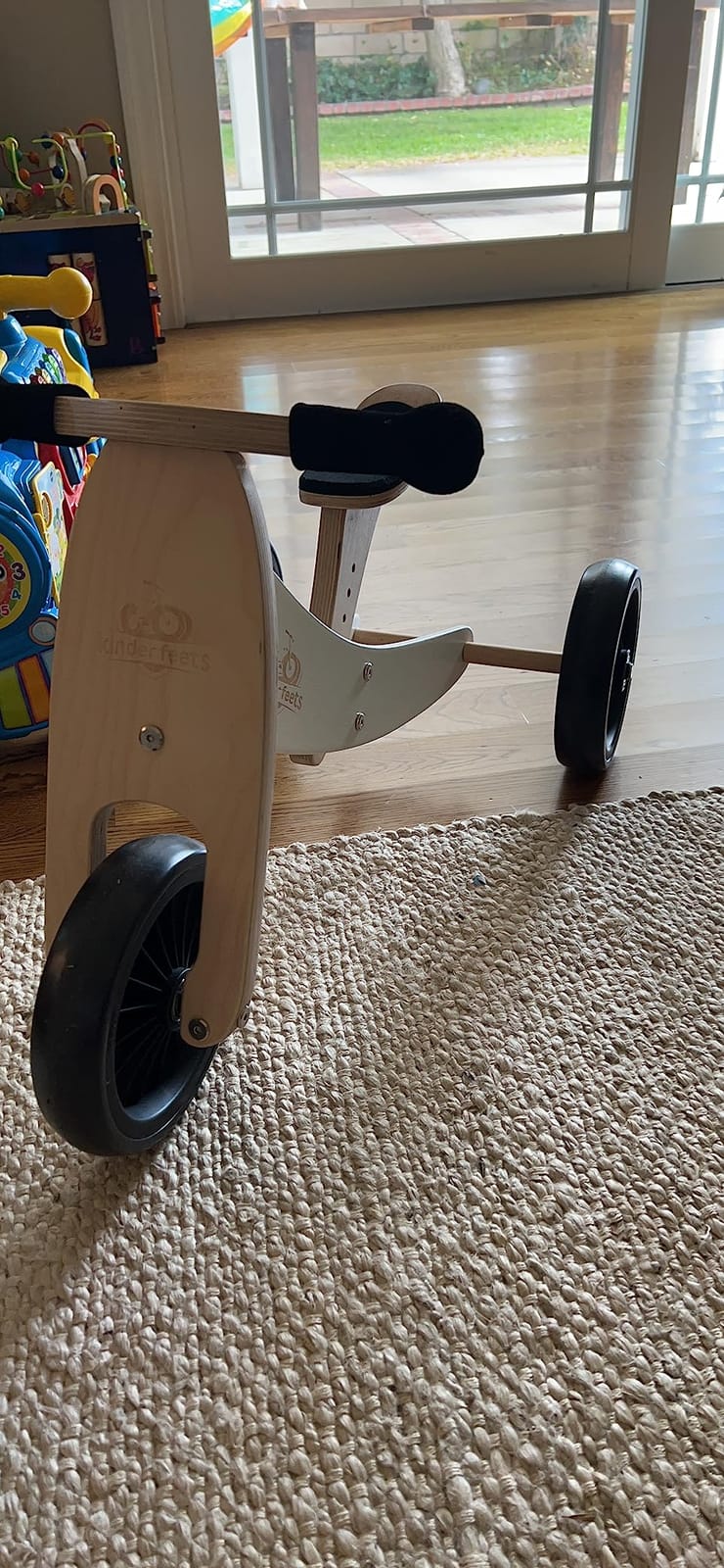 Kinderfeets Tiny Tot Plus Balance Bike for Toddlers & Kids 18 Months to 4 Years - Adjustable Seat, Puncture-Proof Tires, Pedal-Free Training Bicycle for Children customer photo 1