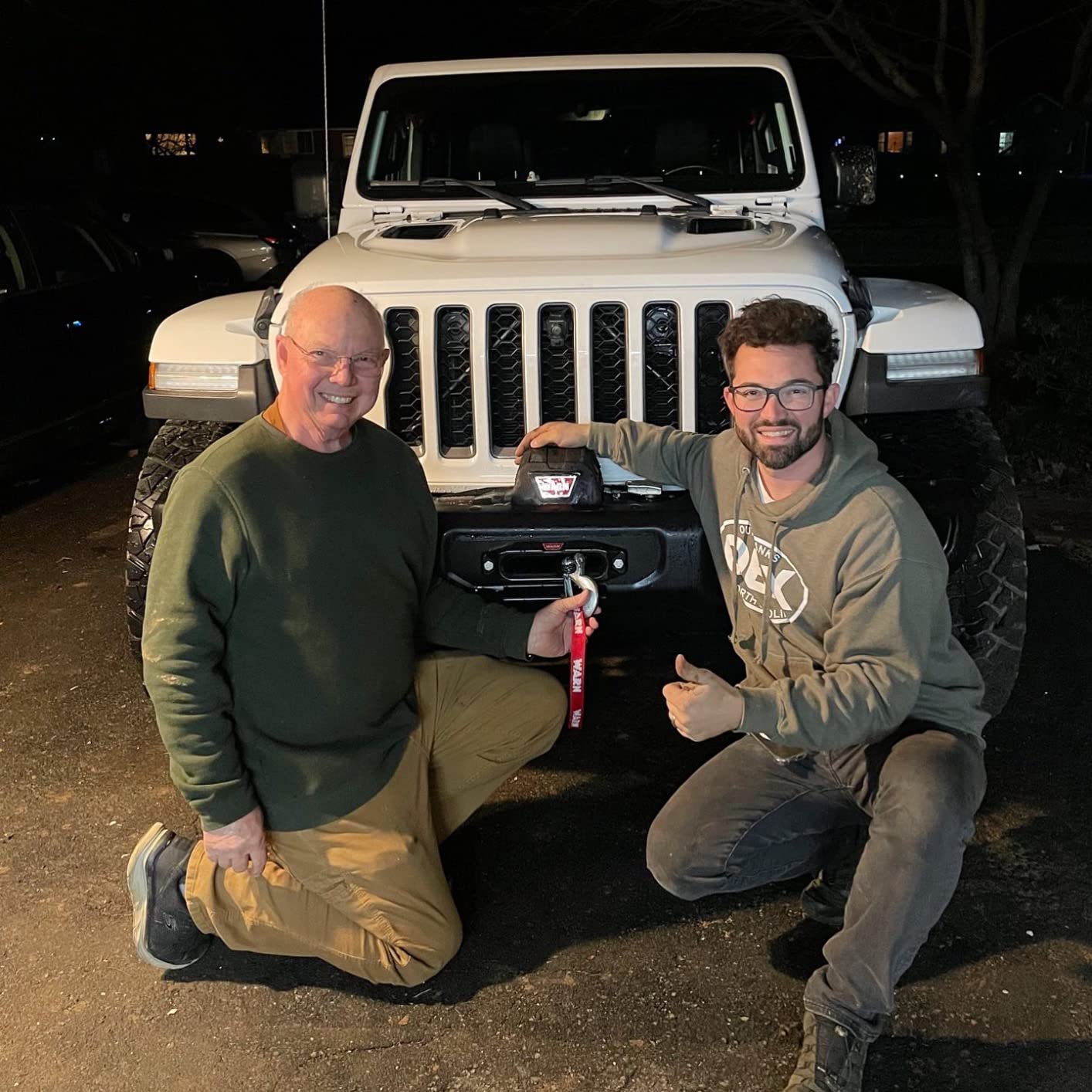 WARN VR EVO 12-S Electric 12V Winch with 12,000 lb Pull Capacity - 103255 customer photo 1
