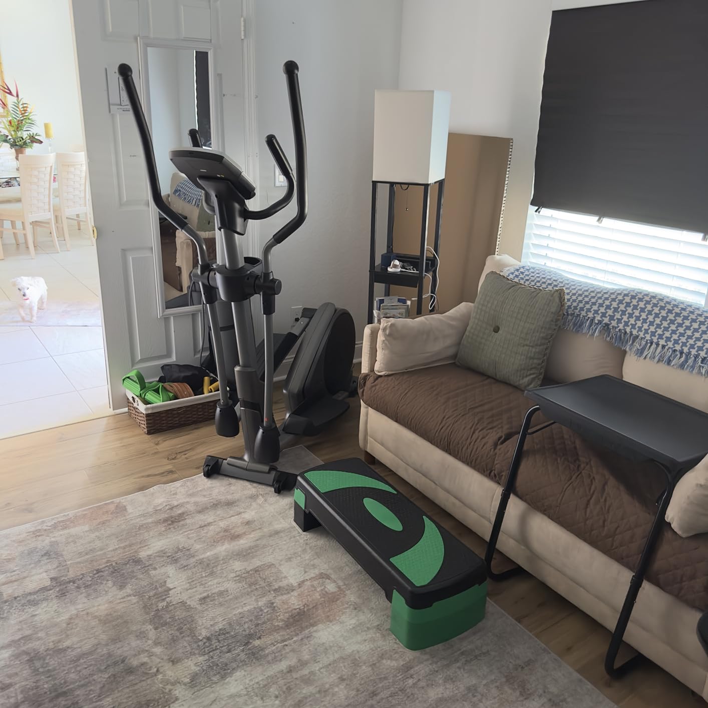 Sunny Health & Fitness Heavy Duty Elliptical Machine with Full Body Workout customer photo 1