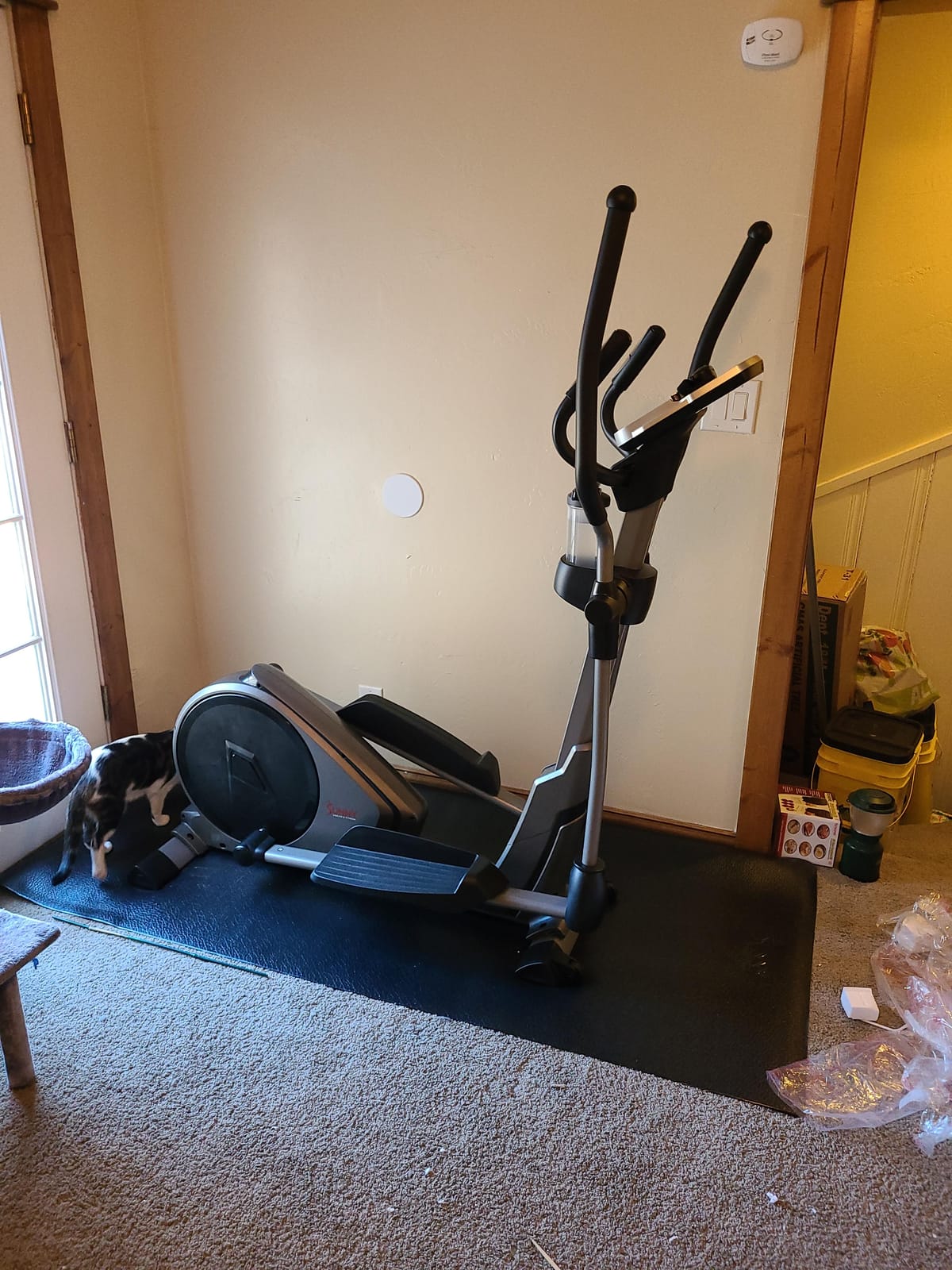 Sunny Health & Fitness Heavy Duty Elliptical Machine with Full Body Workout customer photo 2