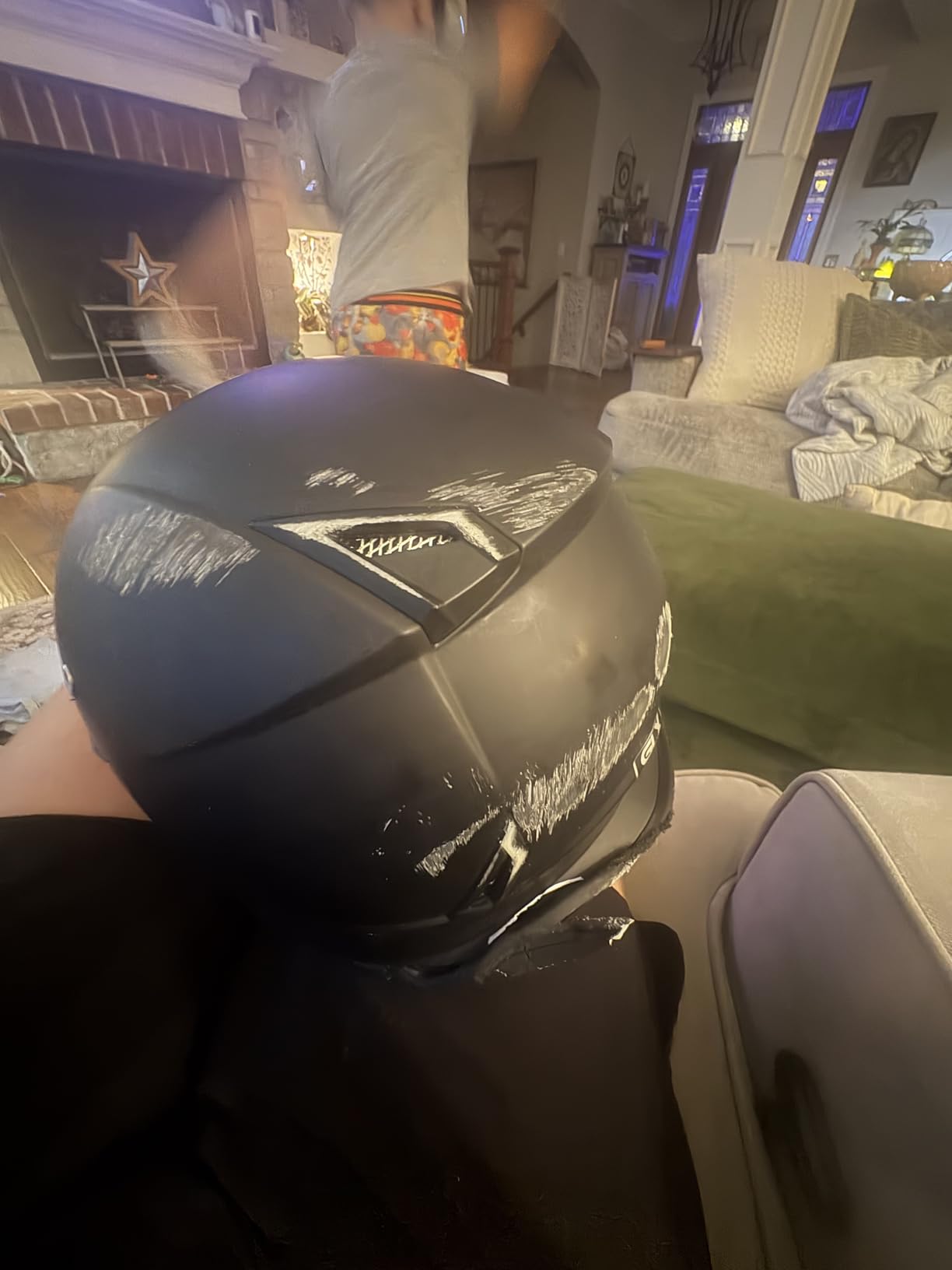 GLX GX23 Full-Face Dirt Bike Motocross Motorcycle Helmet, DOT | Unbreakable Off-Road Confidence customer photo 2