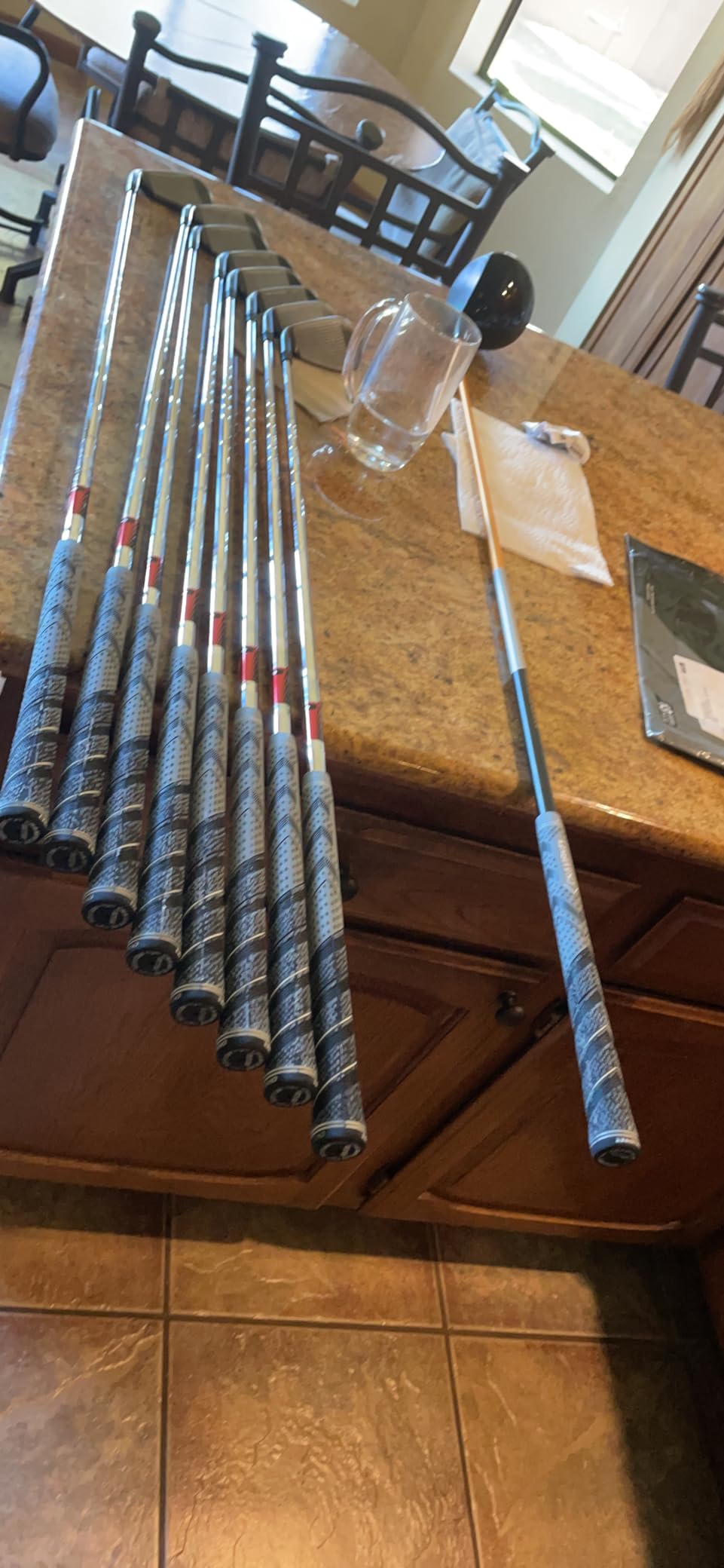 CHAMPKEY Golf Grips 13 Pack | Come with Solvent,15 Tapes,Vise Clamp and Hook Blade | All Weather Control and High Feedback Golf Club Grips customer photo 2