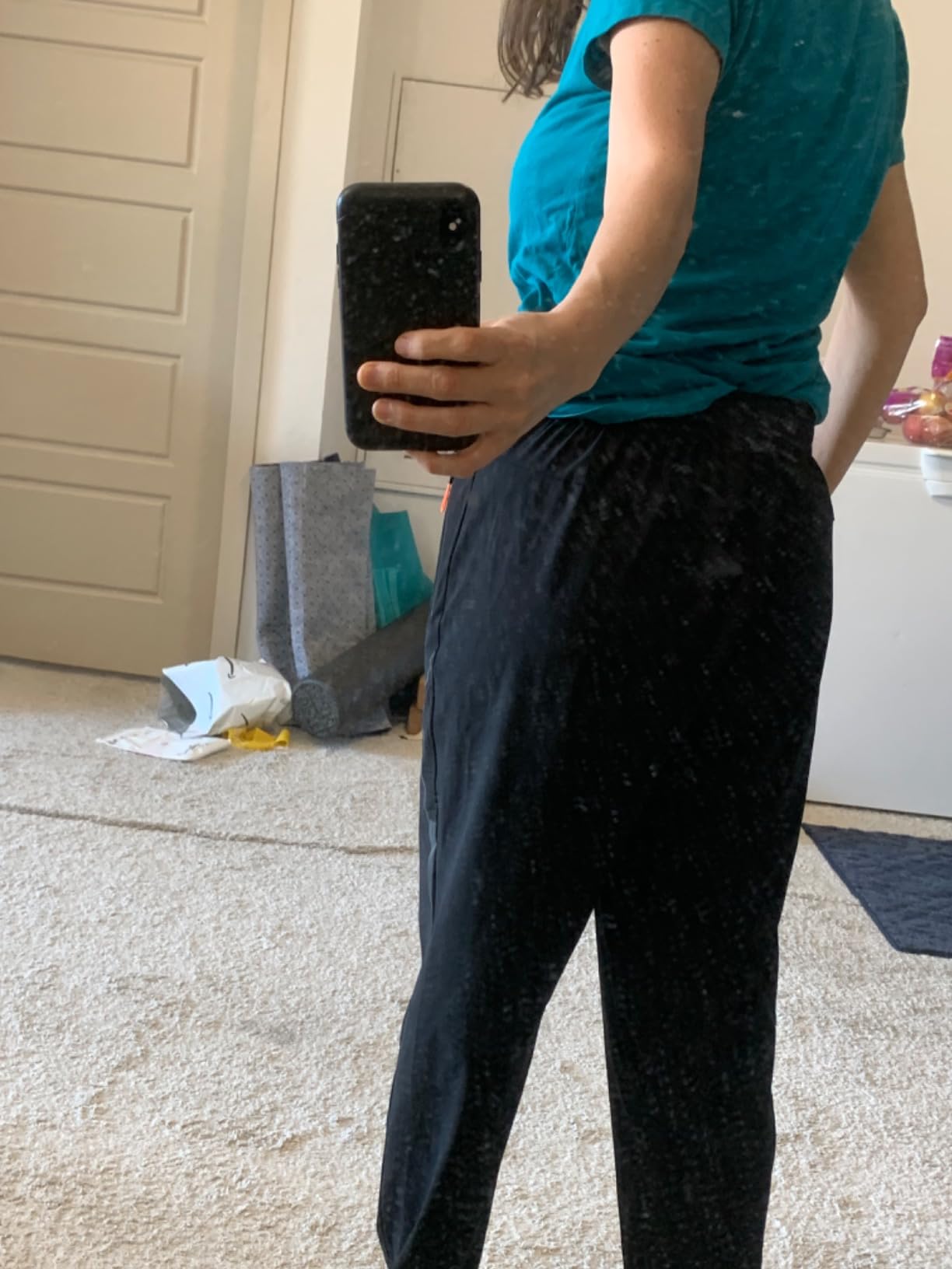 baleaf Women's Joggers Hiking Pants with Zipper Pockets Lightweight Workout customer photo 2