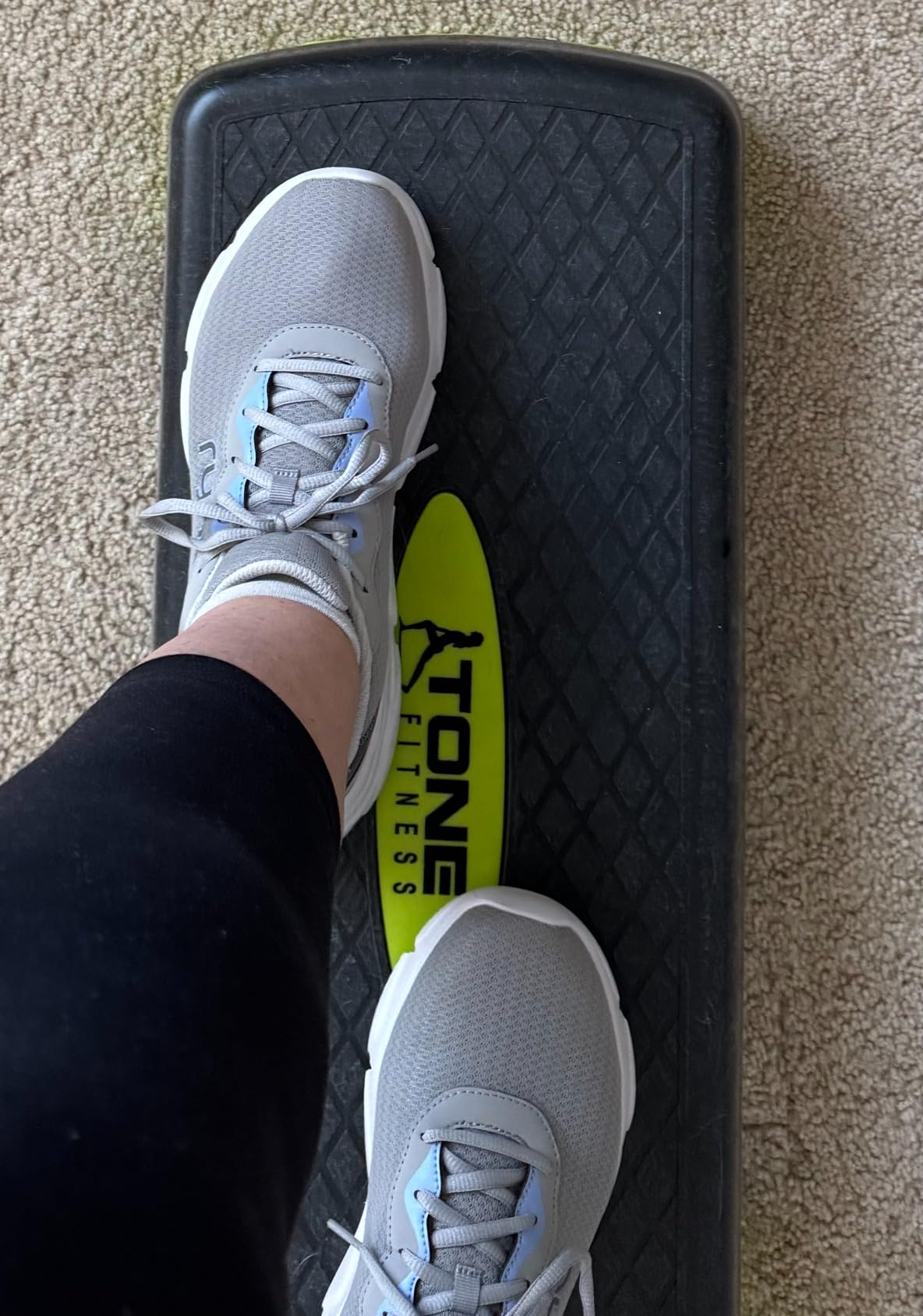 Tone Fitness Compact Aerobic Step Platform | Exercise Step customer photo 2
