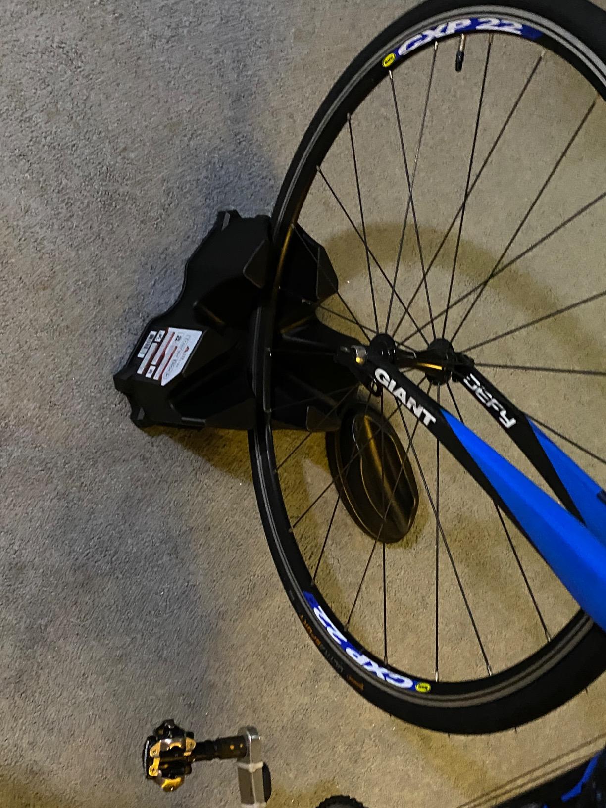 KOM Cycling Indoor Trainer Front Wheel Riser Block - 3 Different Heights Creating The Perfect Block for All Trainers Including Cyclops, Wahoo, and Kinetic customer photo 1