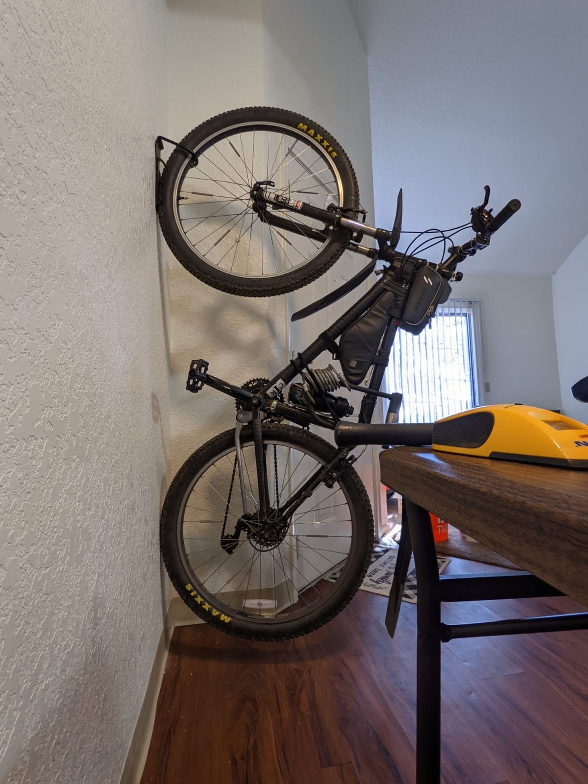 Wallmaster Bike Storage Rack for Garage, Wall Mount Bicycles Hanger | 2-Pack Bike Storage System Vertical Bike Hooks customer photo 2