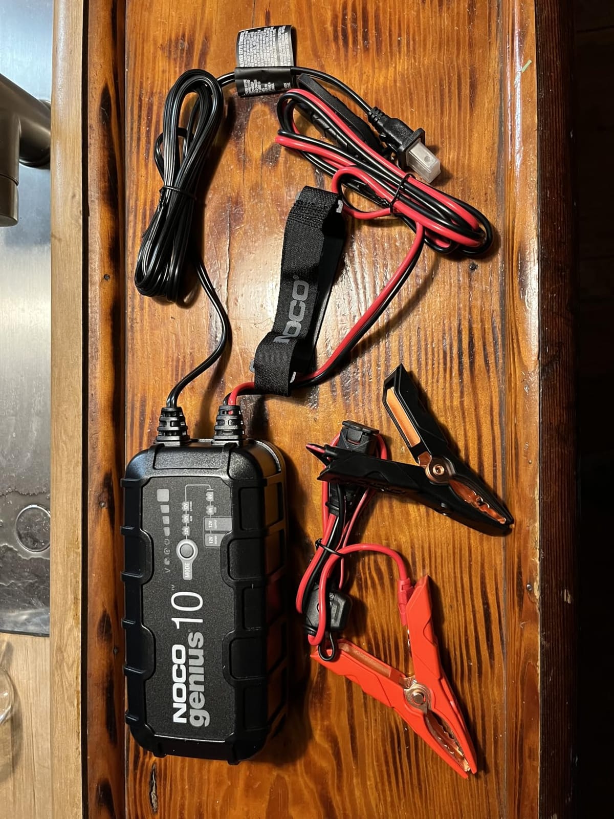 NOCO GENIUS10 10A 6/12V Smart Battery Charger, Trickle Charger & Maintainer | Overcharge Protection, Desulfator, Temperature Compensation, Force Mode, For Lead-Acid (Wet, Gel, AGM) & Lithium (LiFePO4) customer photo 1