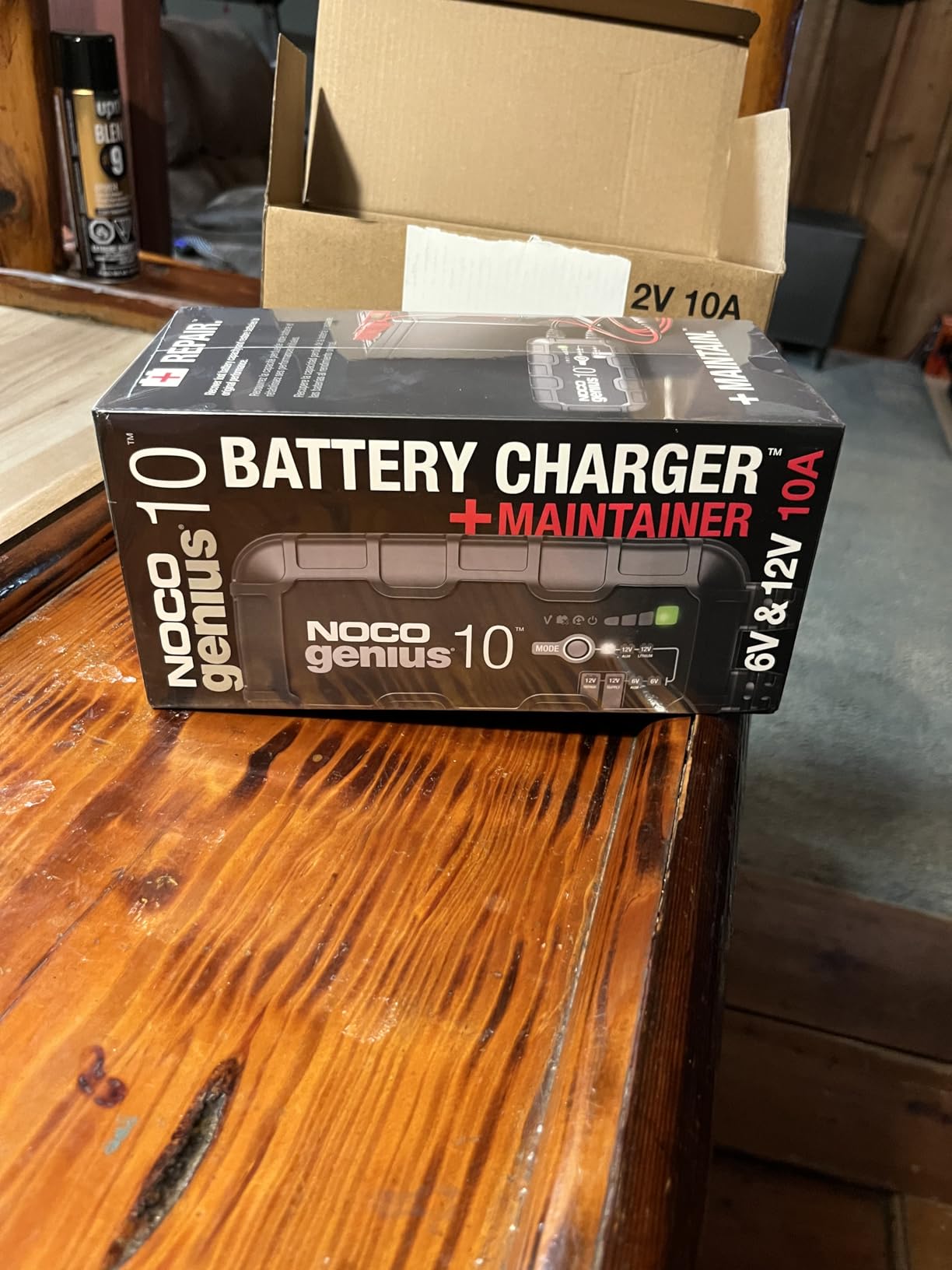NOCO GENIUS10 10A 6/12V Smart Battery Charger, Trickle Charger & Maintainer | Overcharge Protection, Desulfator, Temperature Compensation, Force Mode, For Lead-Acid (Wet, Gel, AGM) & Lithium (LiFePO4) customer photo 2