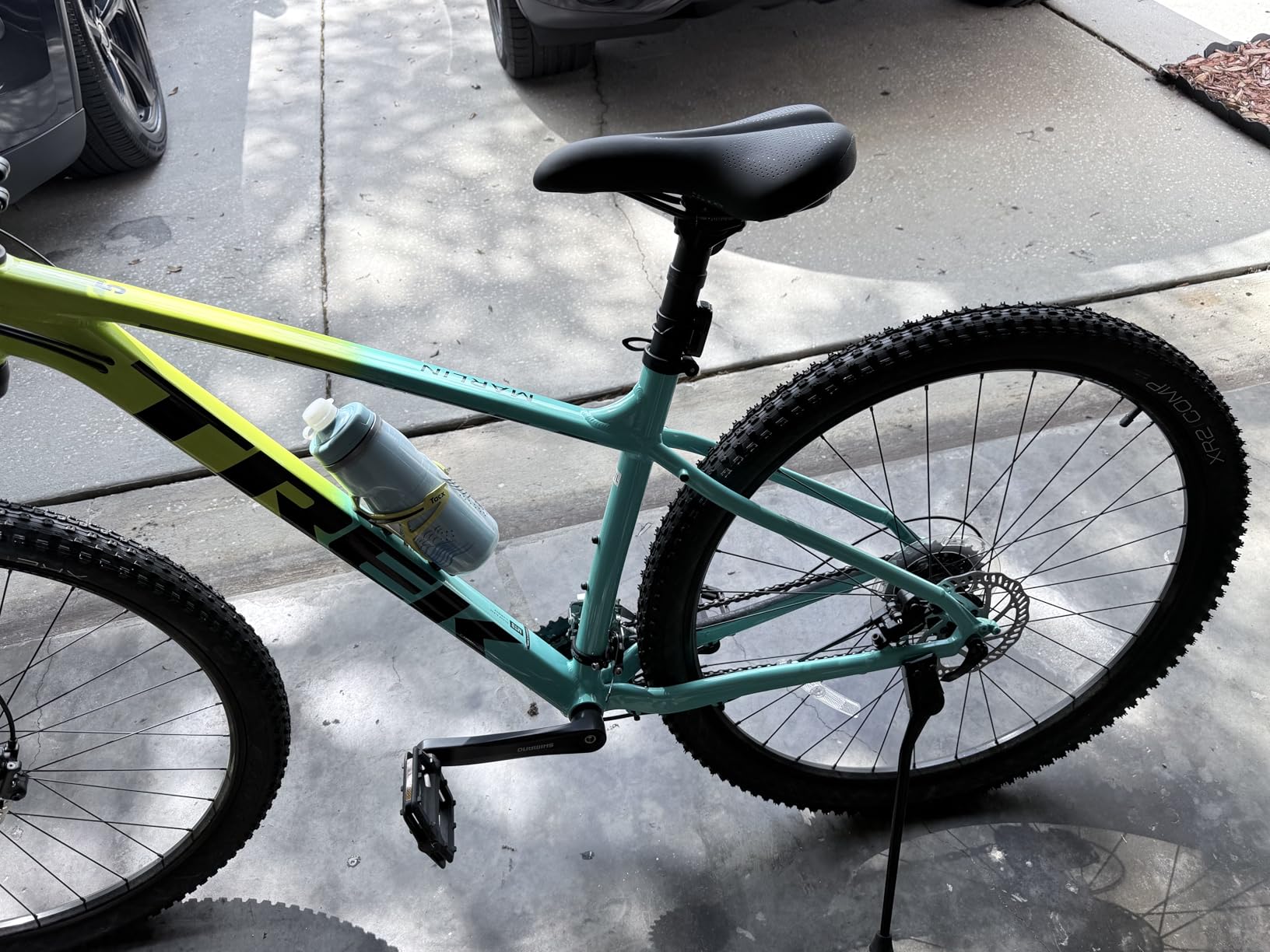 WTB Comfort Bike Seat (Saddle) - Extra Wide - Plush Thick Padding - Contoured Shape (Steel Rail) customer photo 1