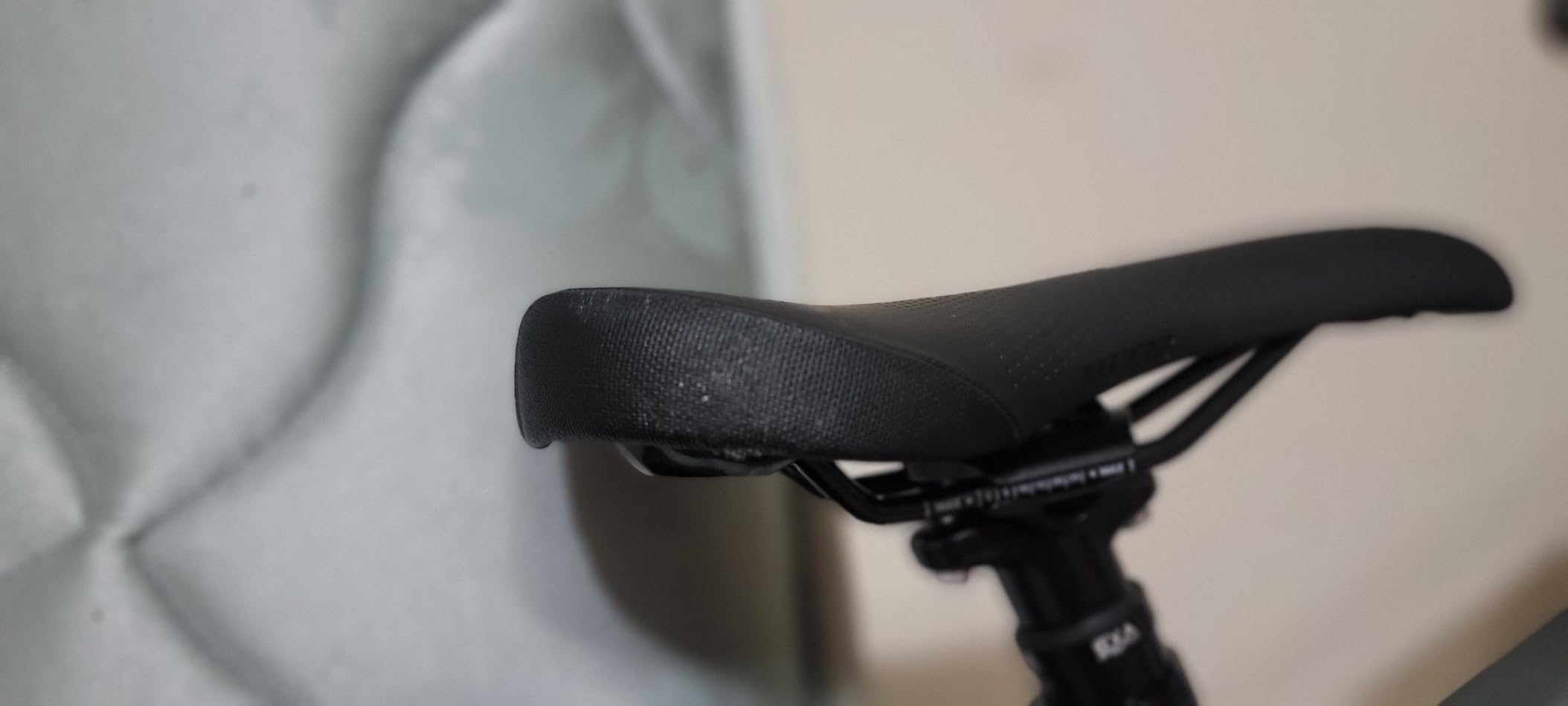 WTB Volt Bike Seat (Saddle) - Comfortable Medium Thickness Padding - Mountain, Gravel & E-Bikes (3 Sizes, 3 Rail Options) customer photo 1